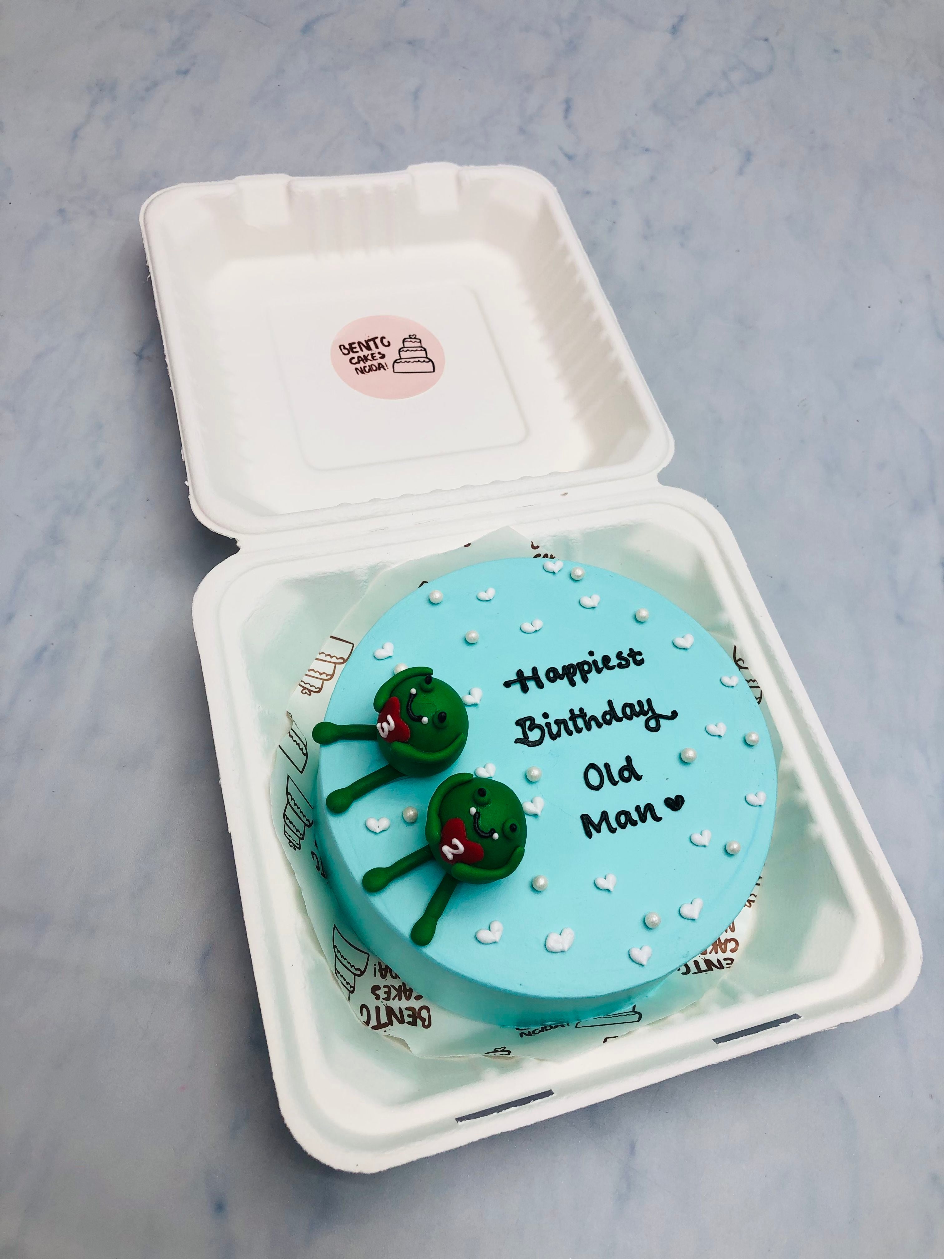 3D Cartoon Theme Bento Cake