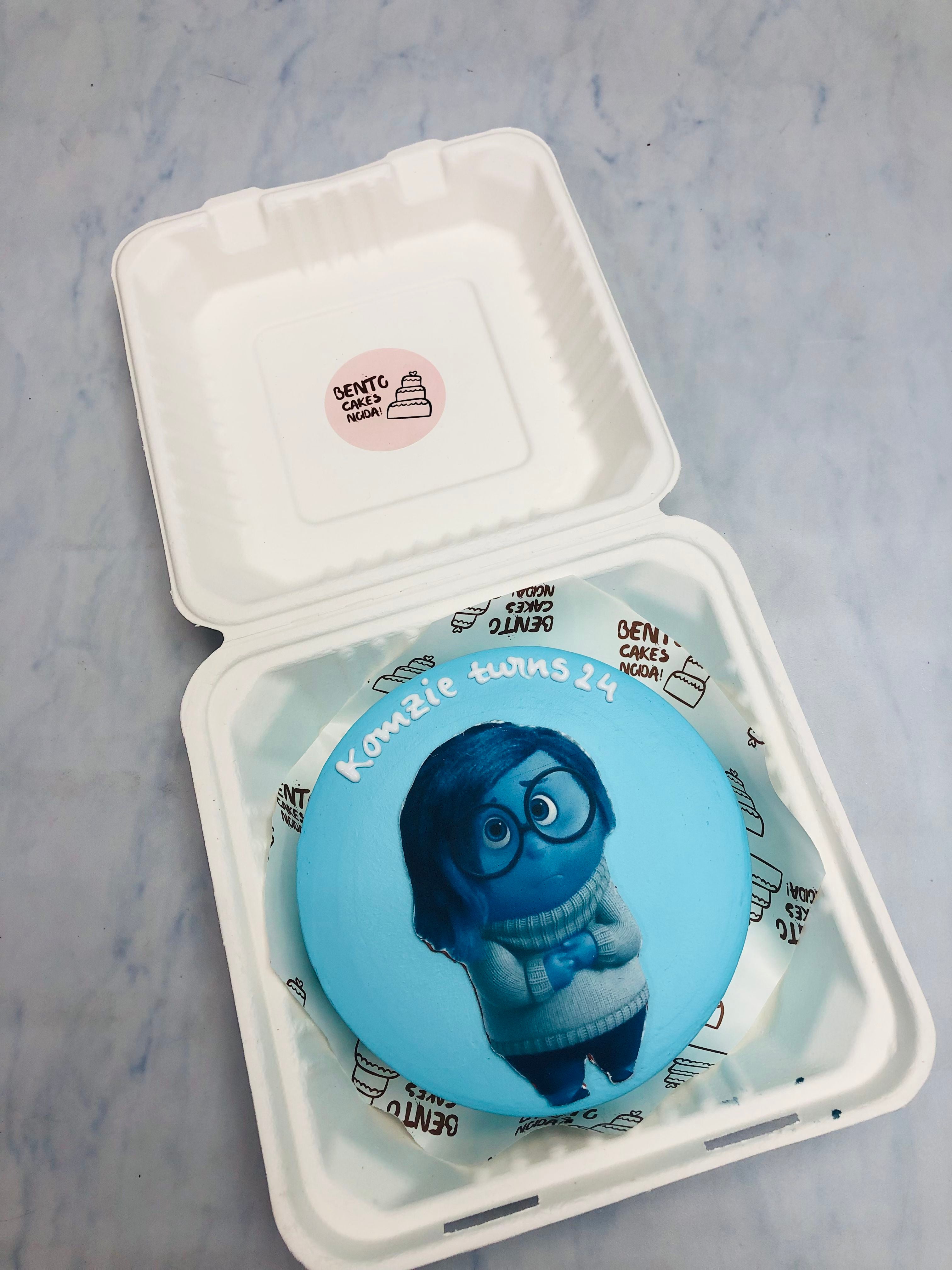 Inside Out Theme Bento Cake