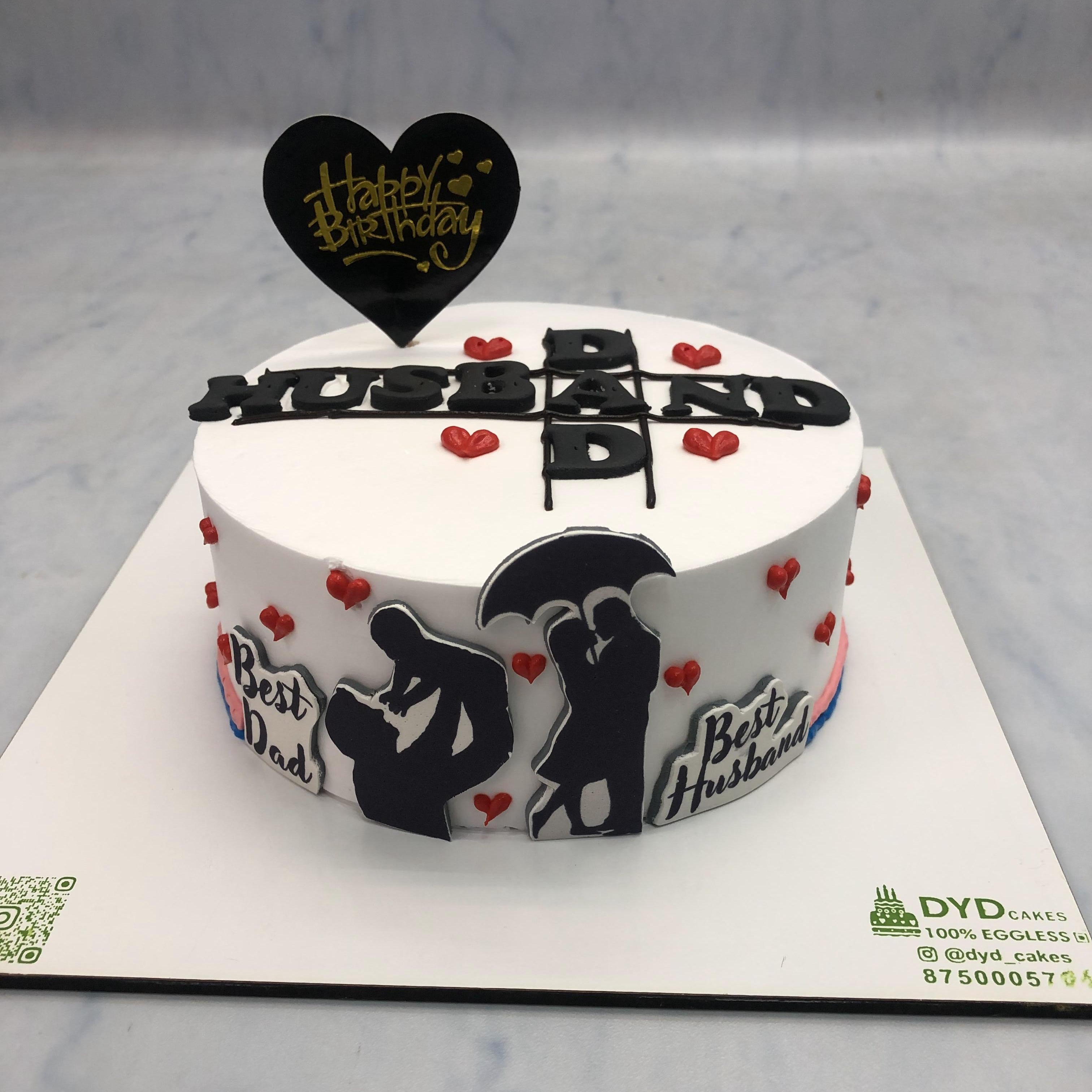 Husband Daddy Birthday Theme Cake