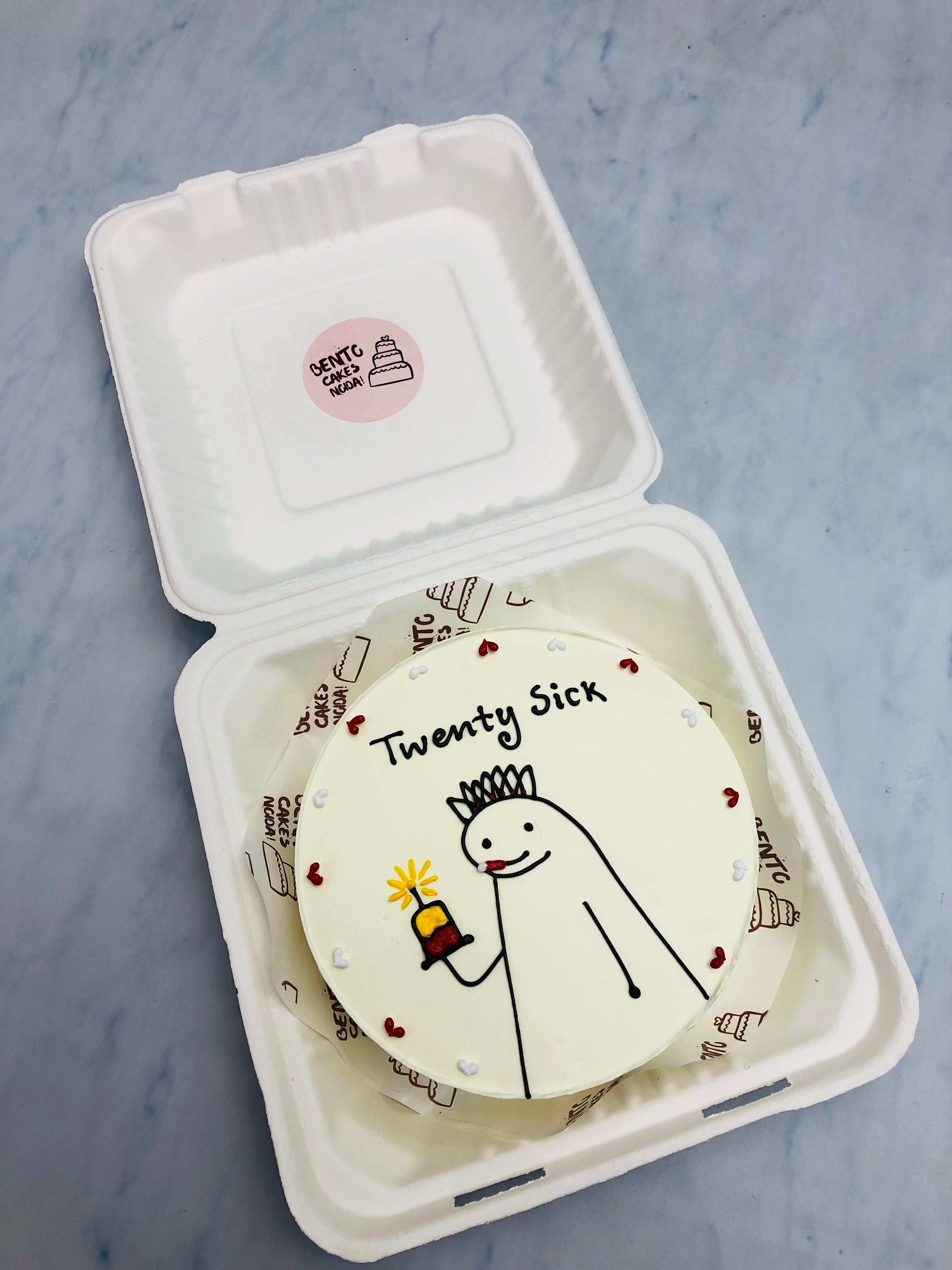 26 B'day Theme Cute Bento Cake