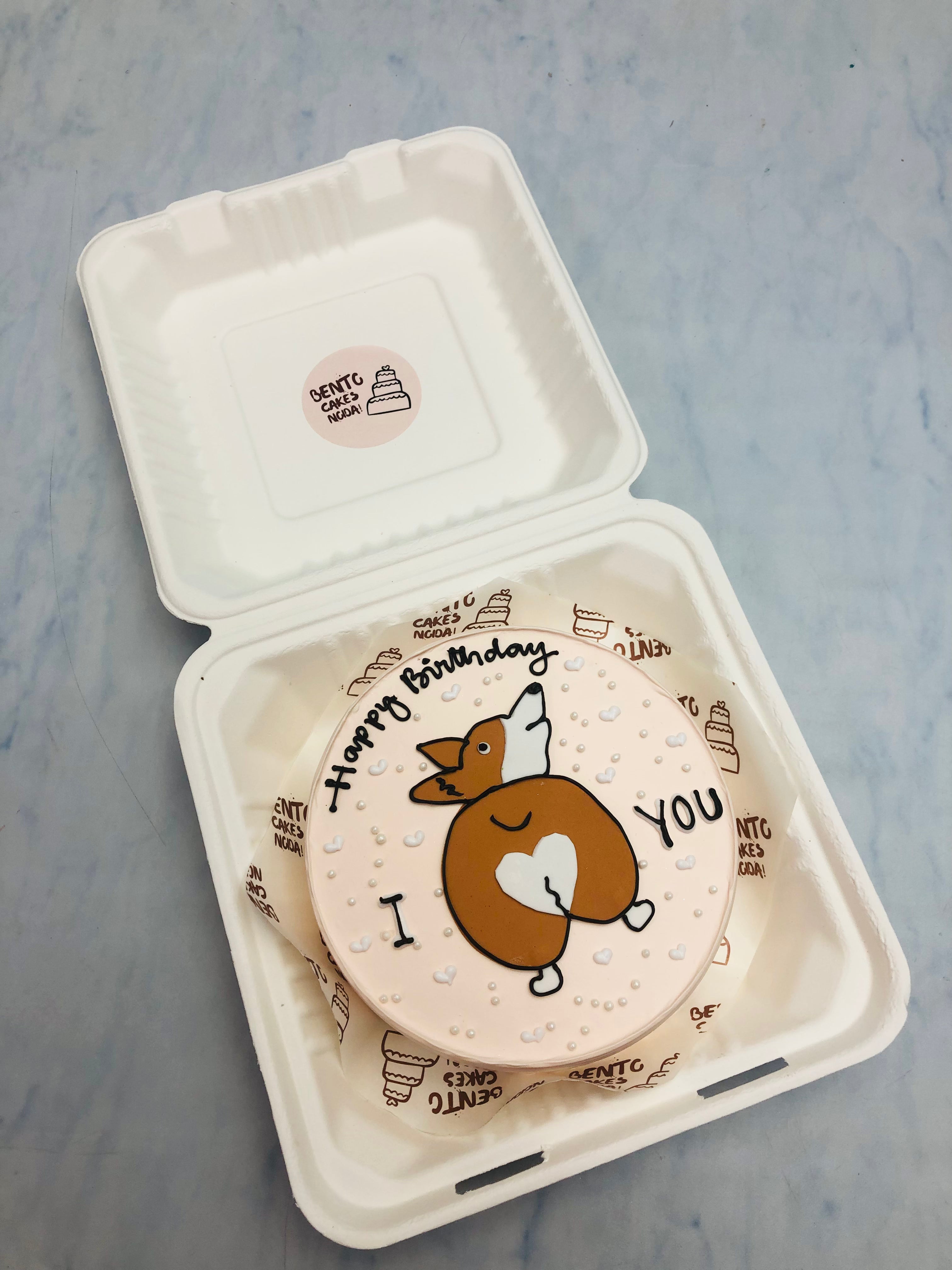 Cute Birthday Bento Cake