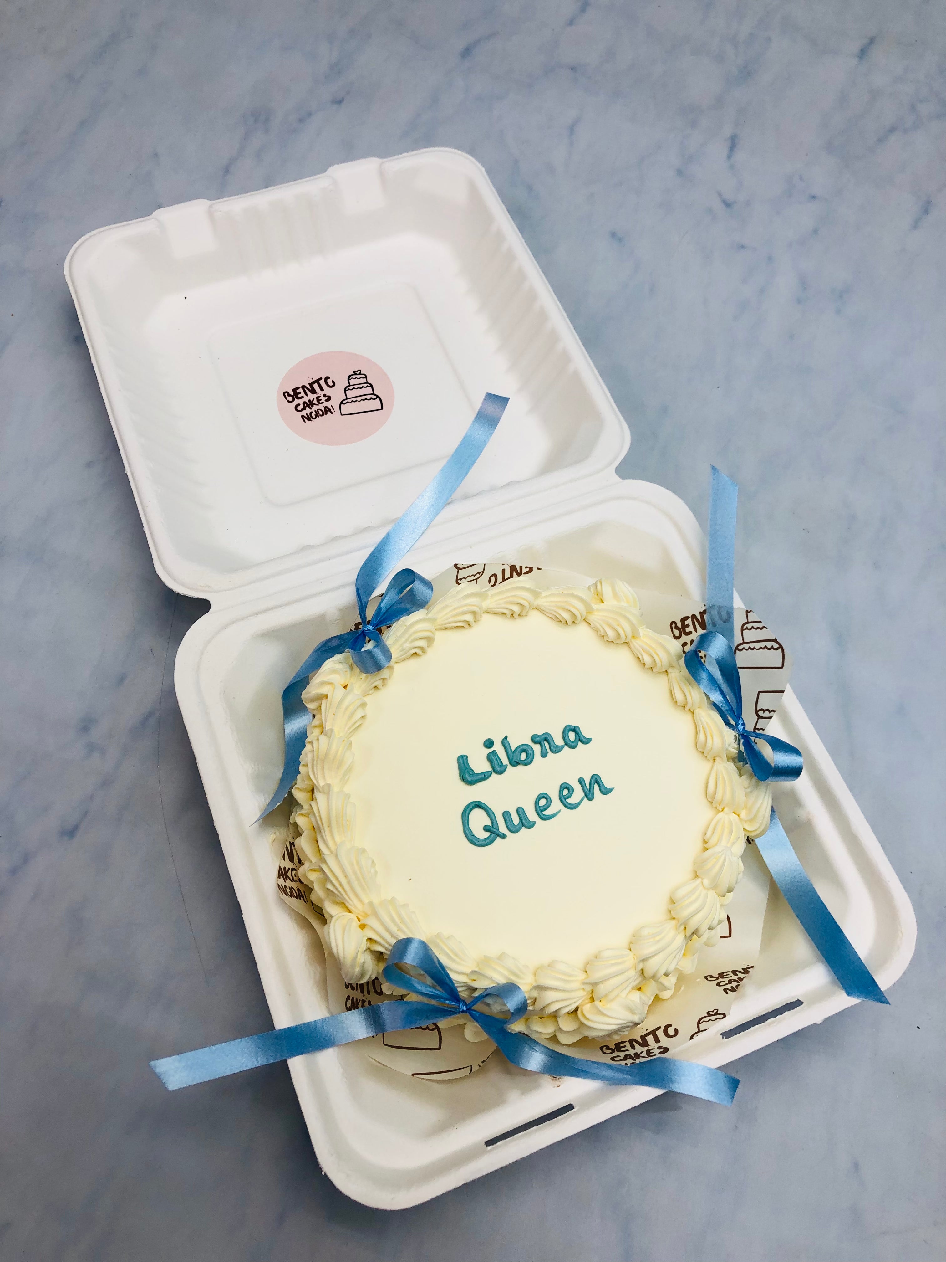 Libra Queen Theme Aesthetic Bento Cake