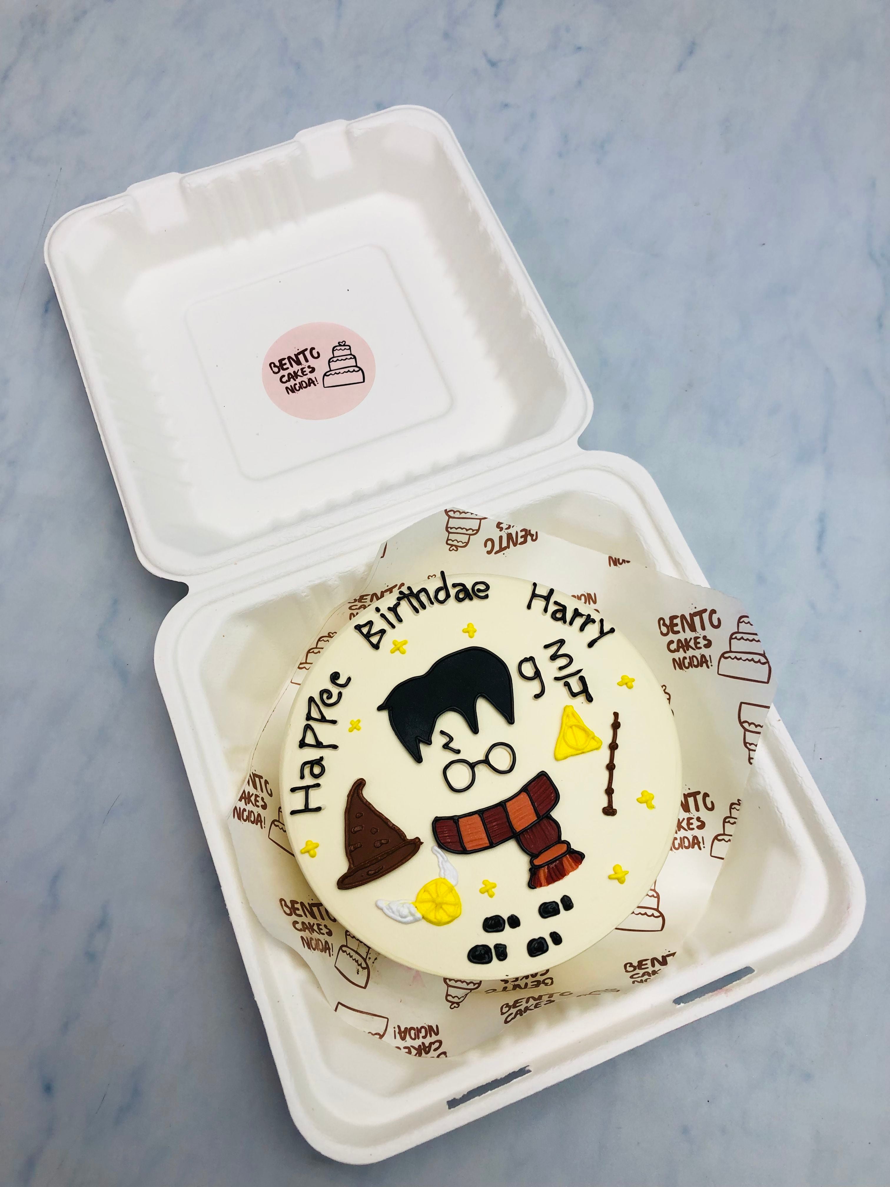 Harry Potter Getup Bento Cake