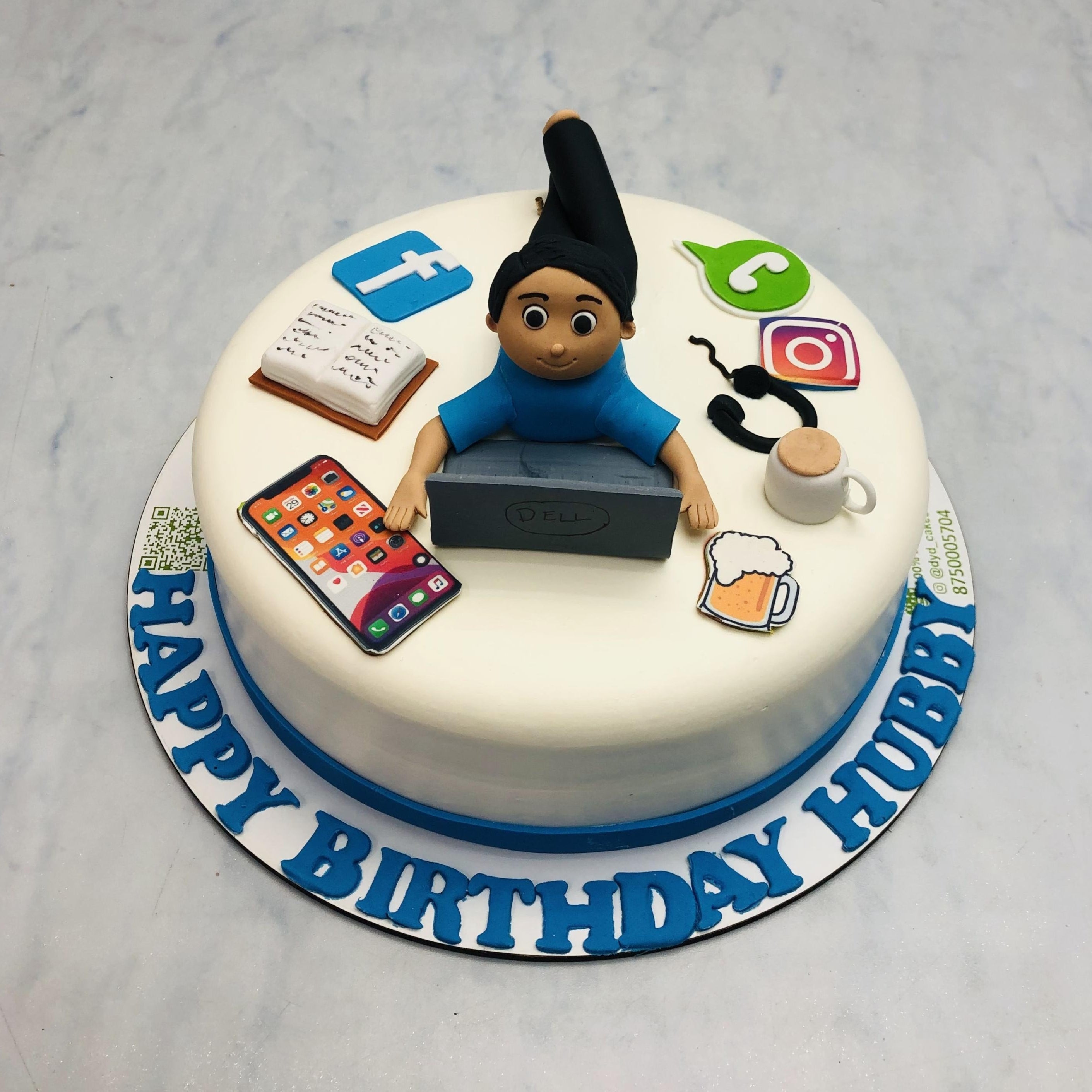 Workaholic Husband Cake