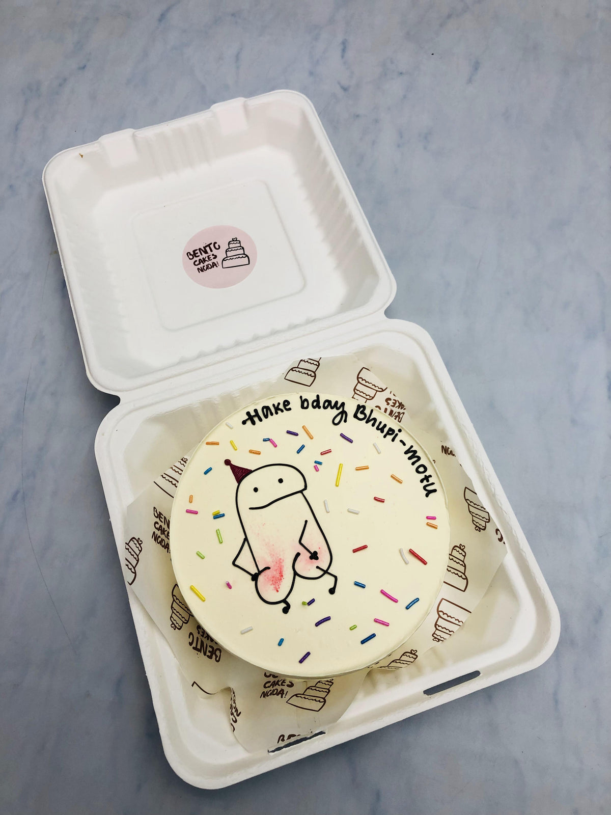 Mimi Drawing Bento Cake