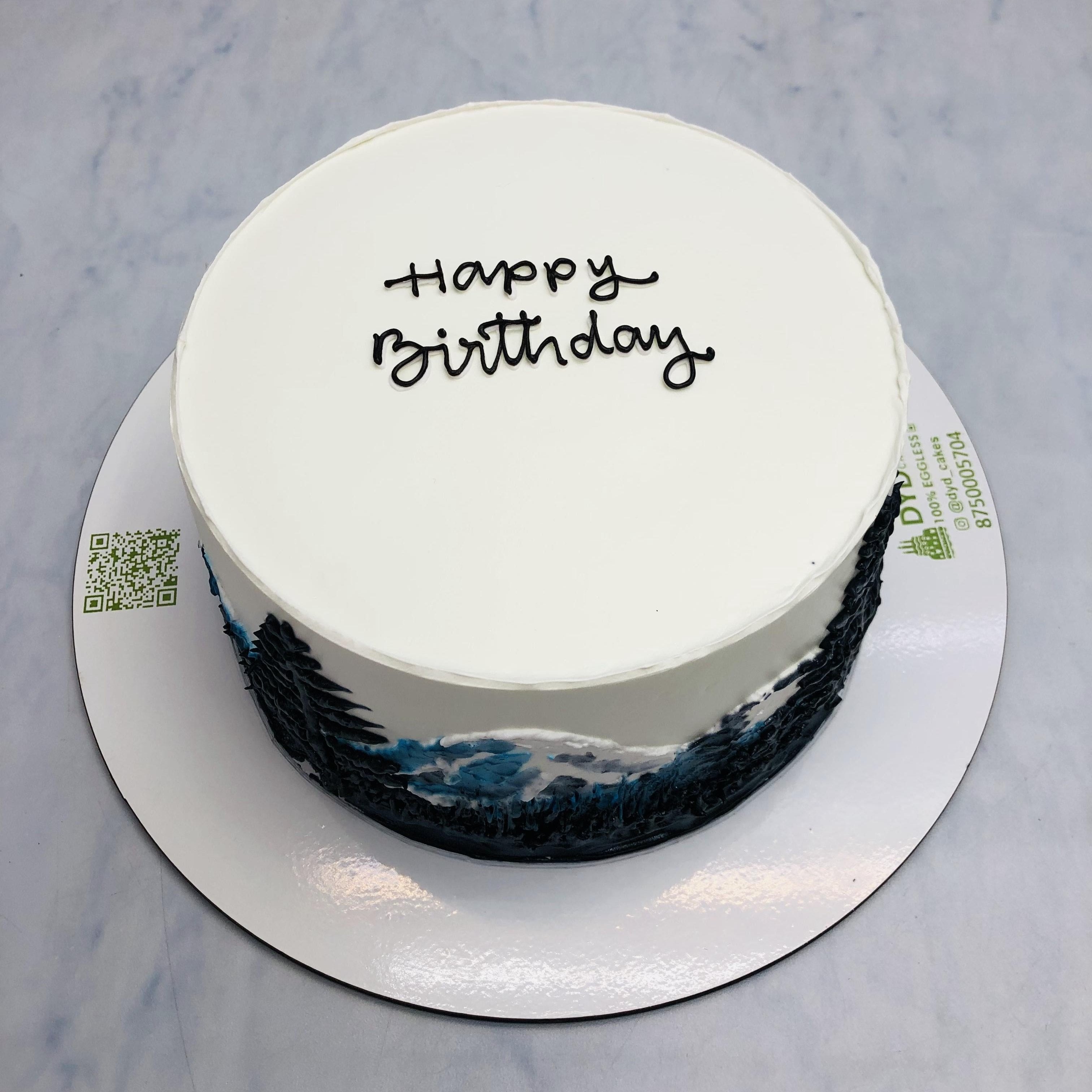 Forest Theme Basic Cake