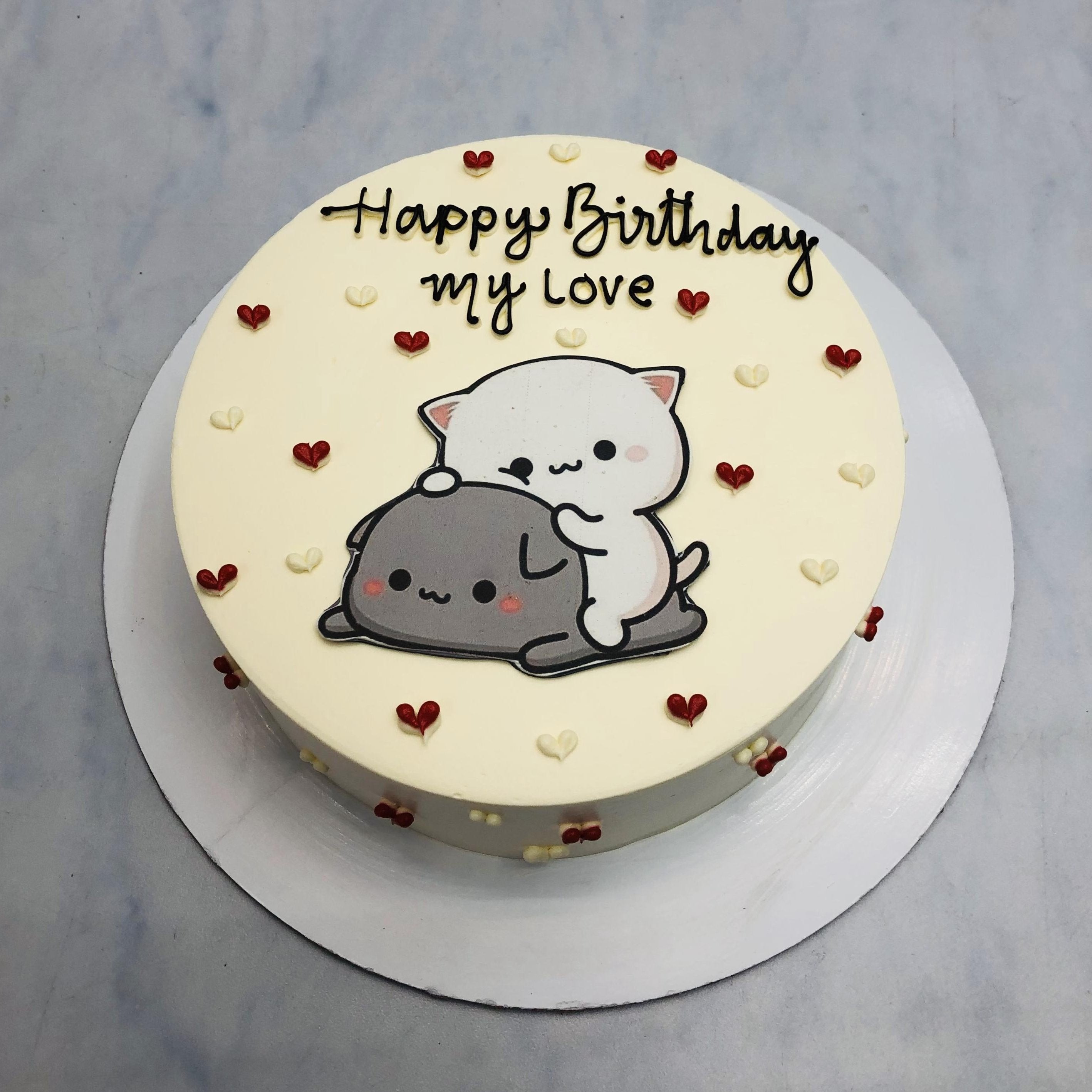 Bubu Dudu Love Birthday Cake 1
