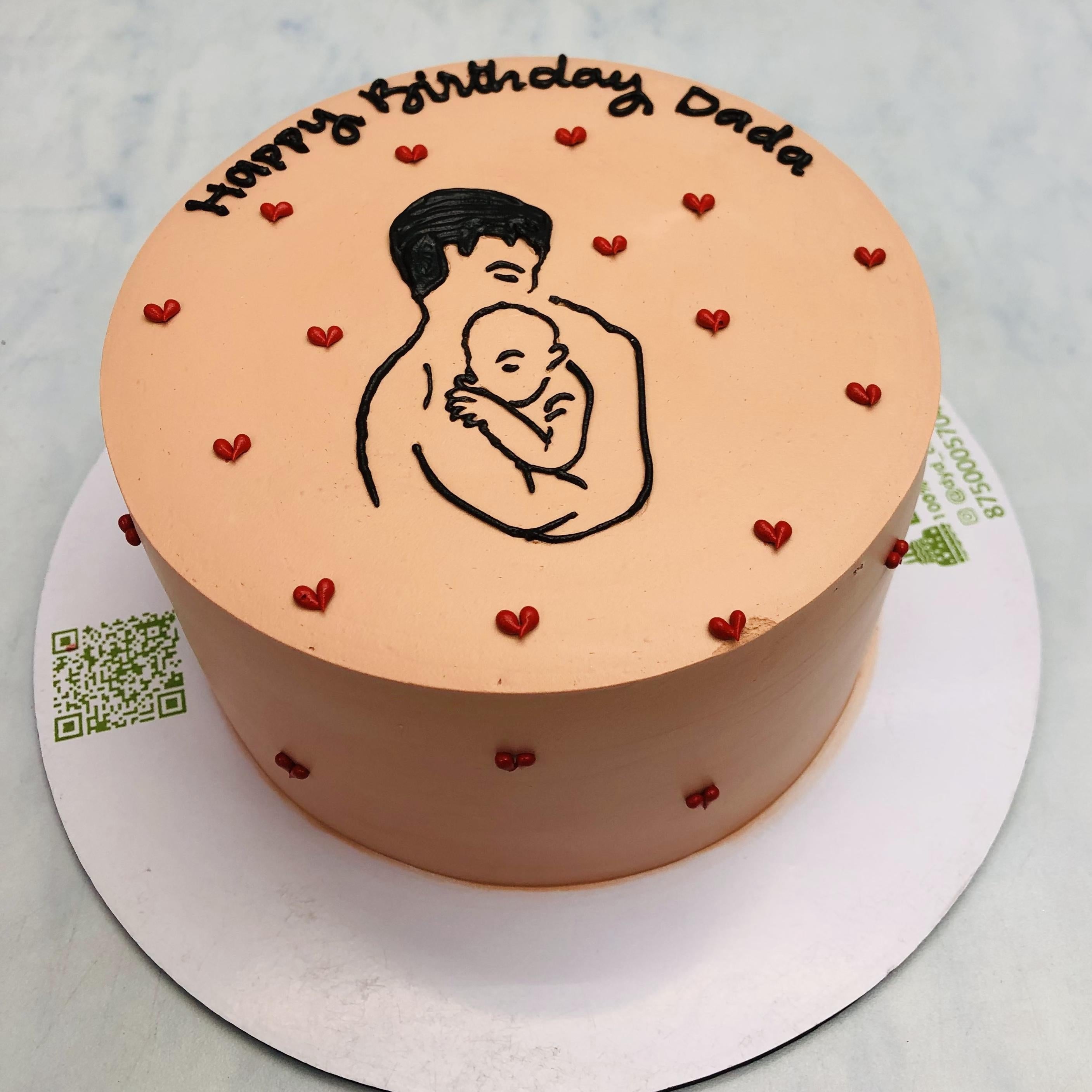 Fathers Birthday Basic Cake