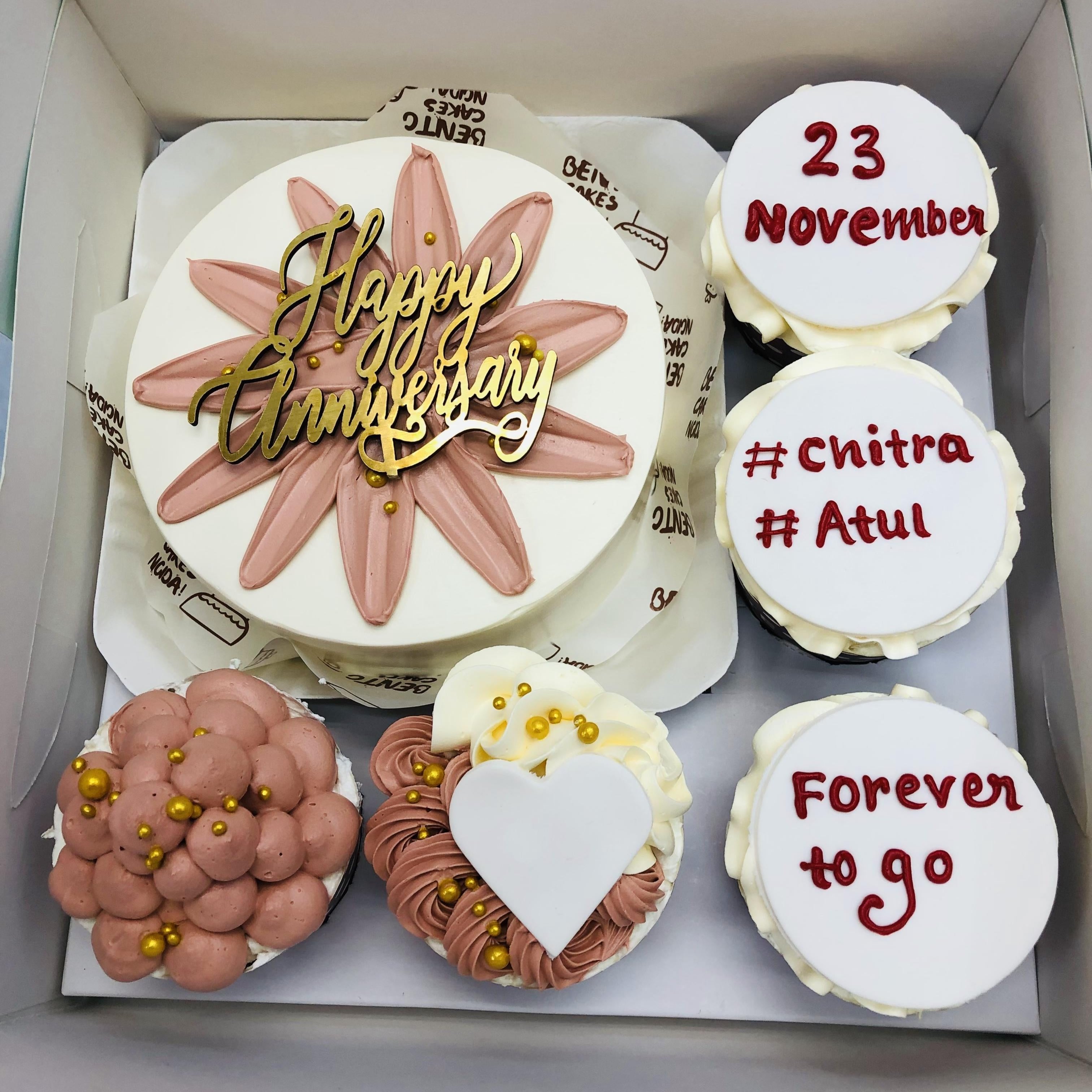 Beautiful Anniversary Bento Combo