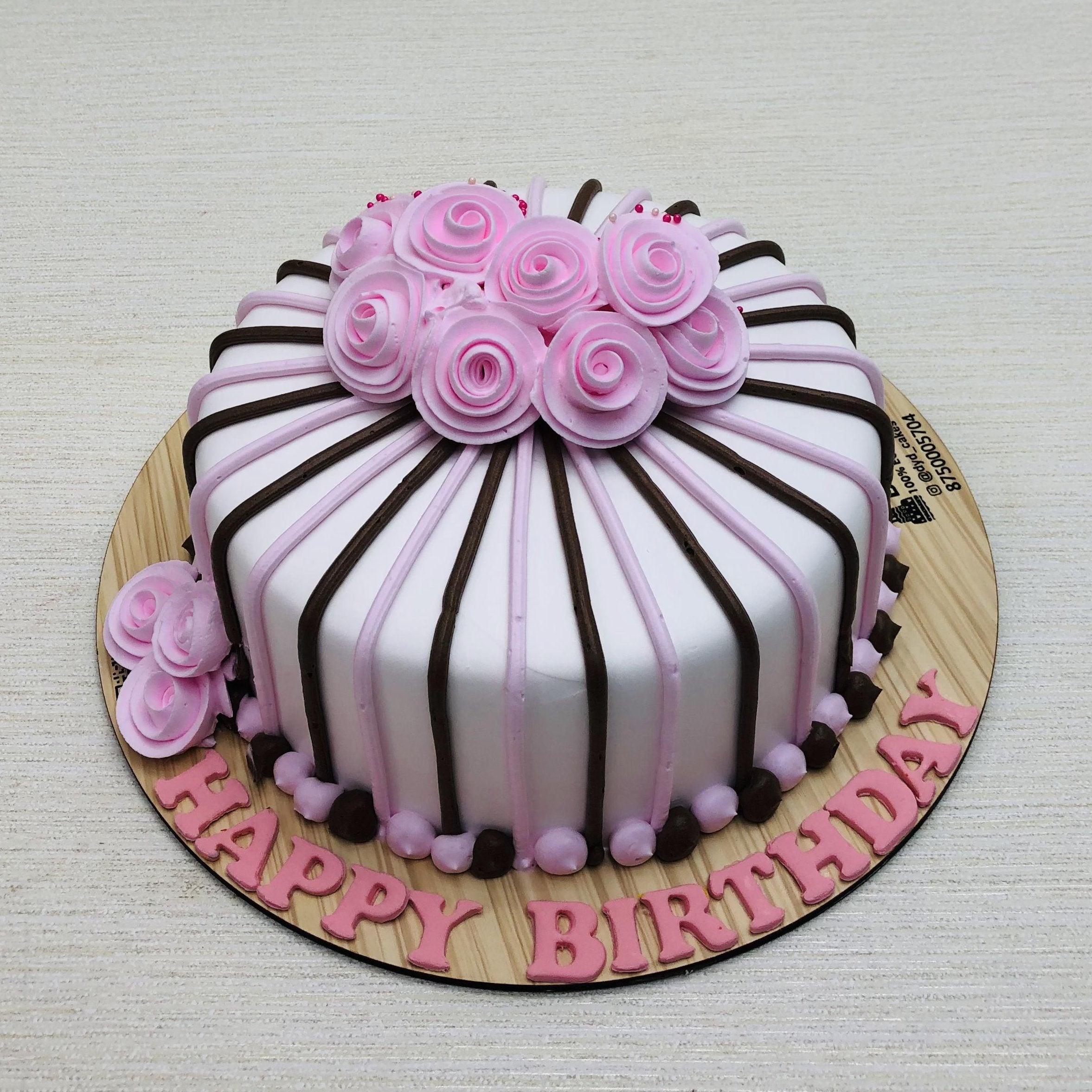 Birthday Rose Cake