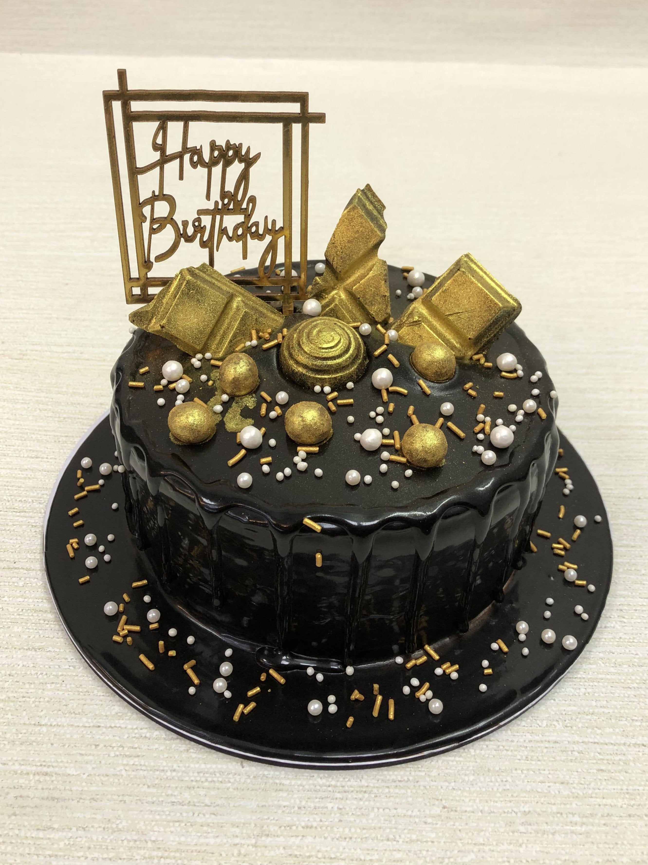 Golden Chocolate Cake
