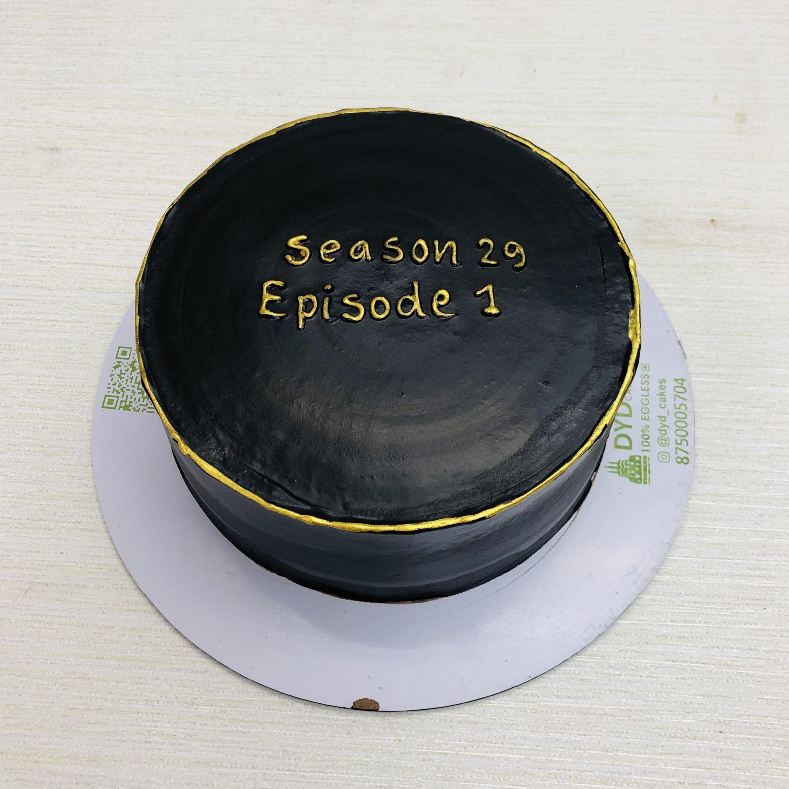 Basic Chocolate Custom Theme Cake