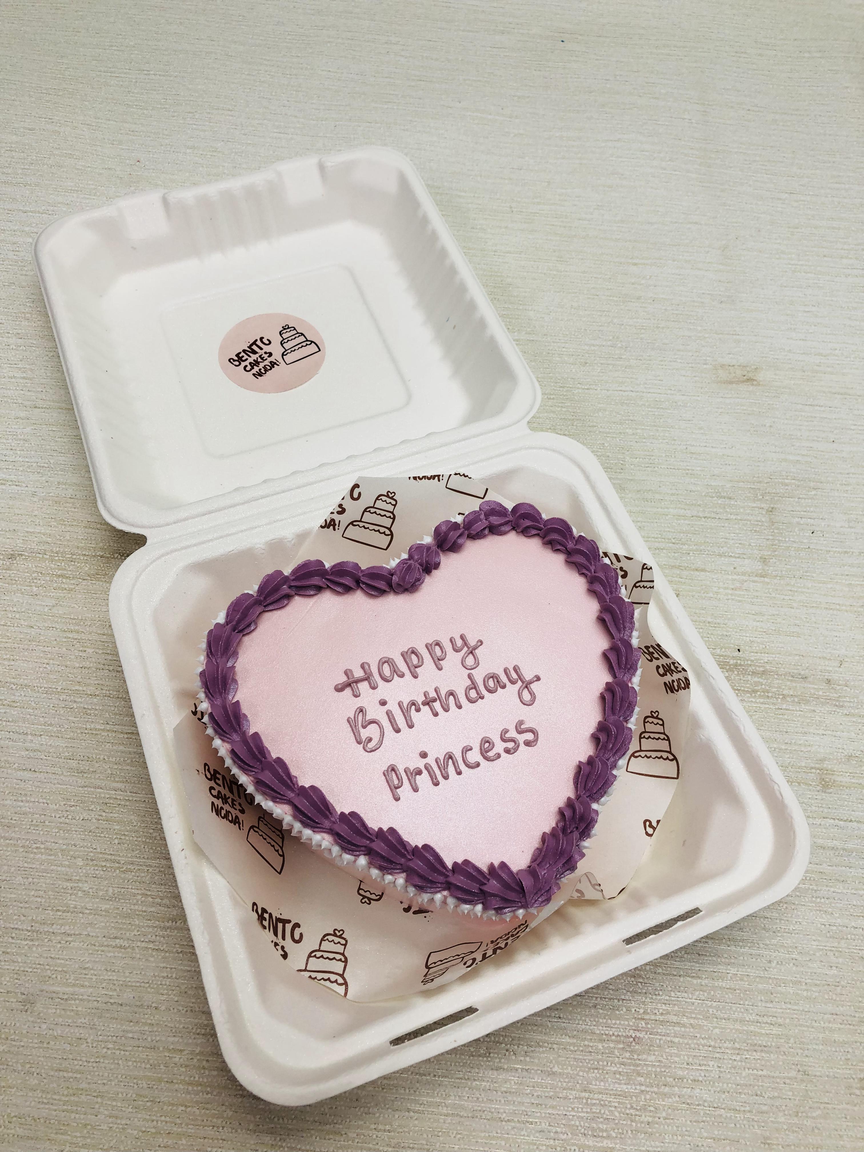 Princess Birthday Bento Cake