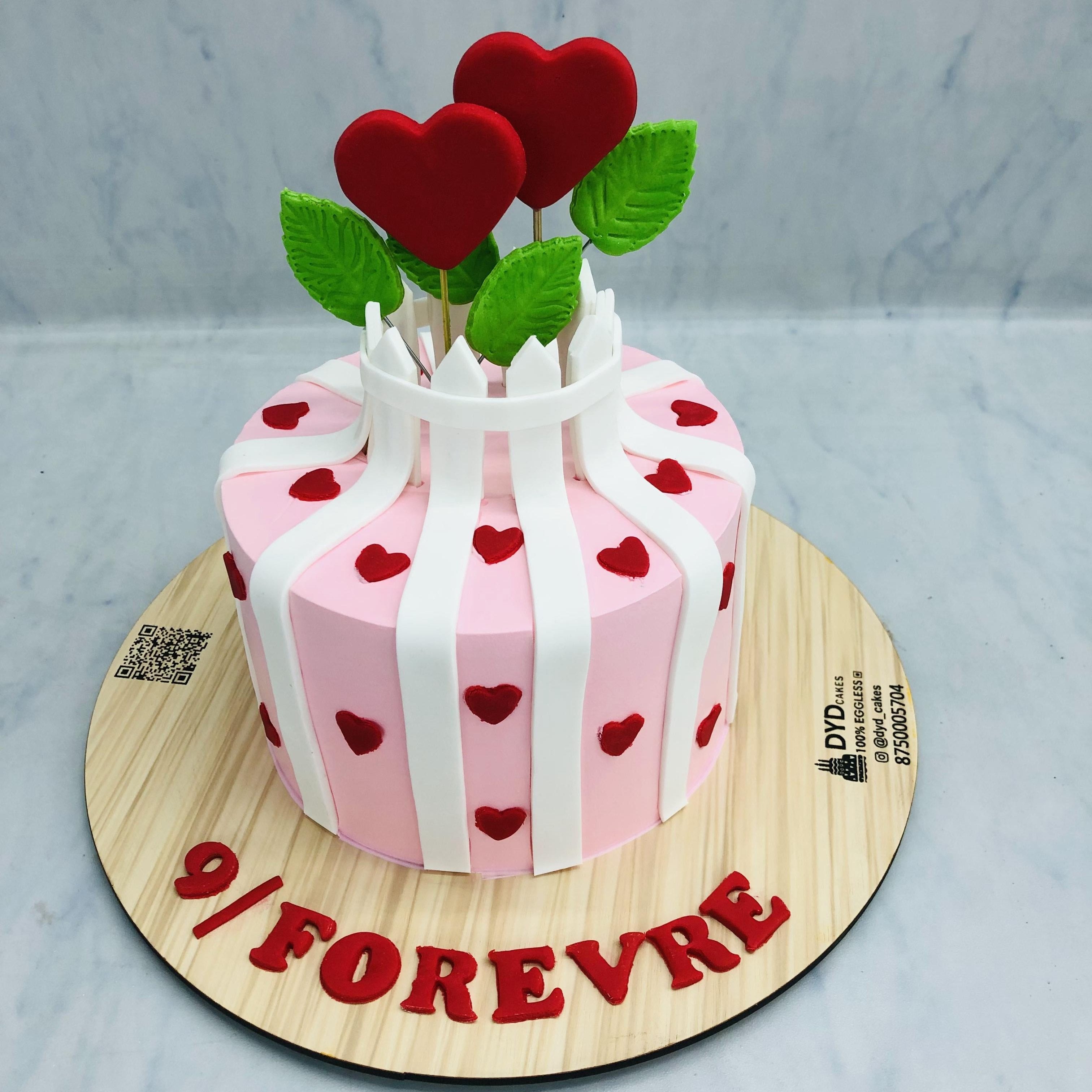 Beautiful Anniversary Theme Designer Cake