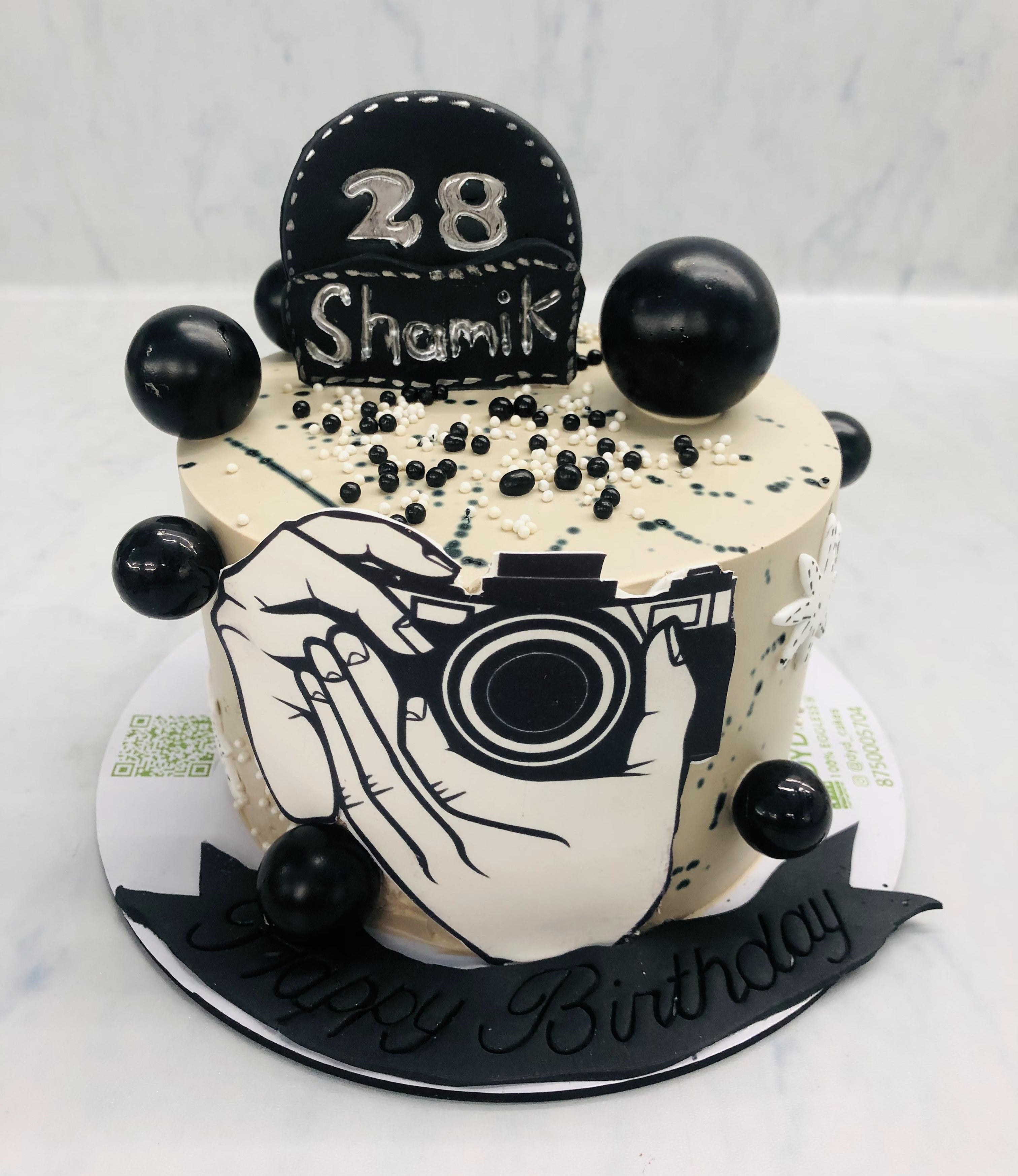 Photographer Theme Men's Cake