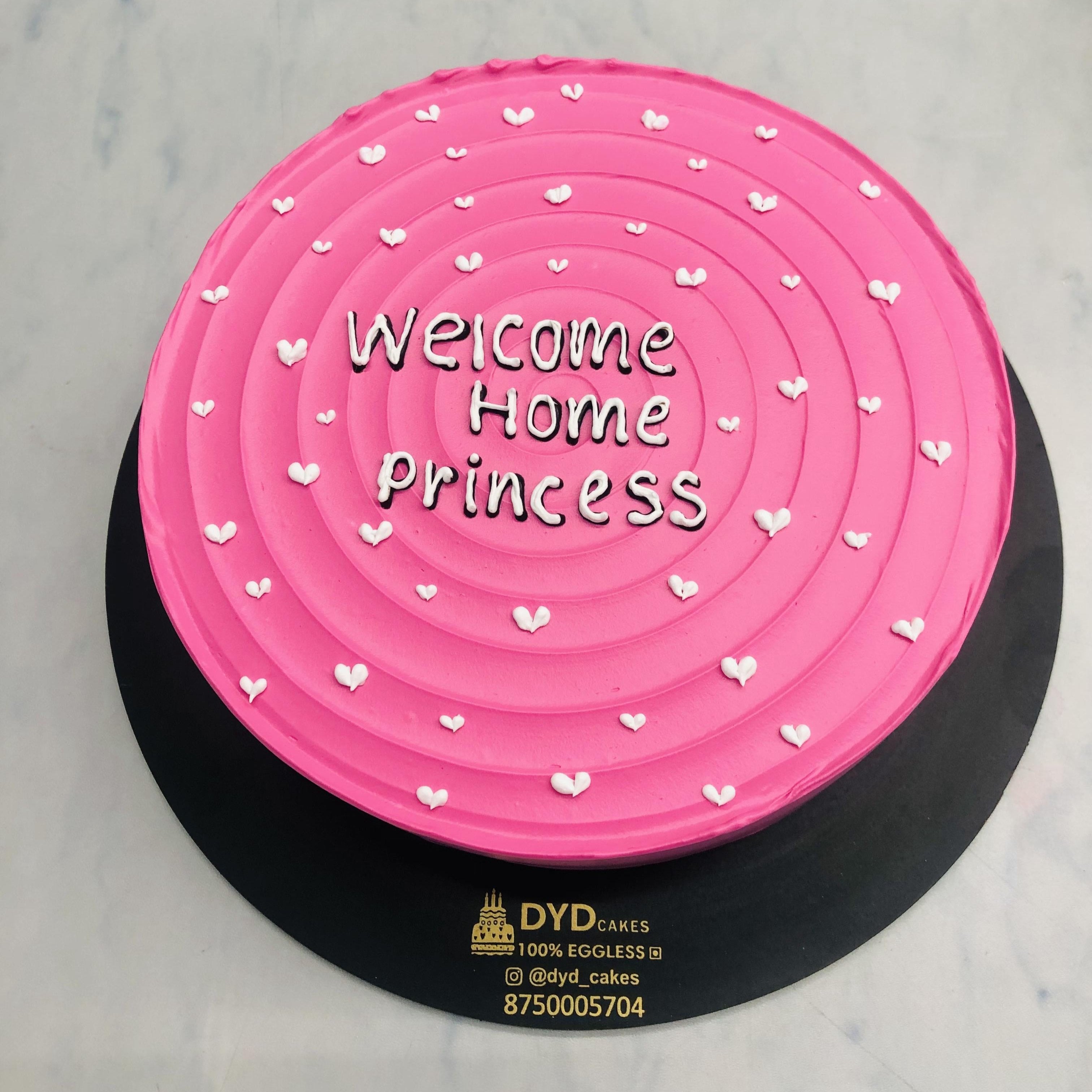 Pretty Pink Girls Cake