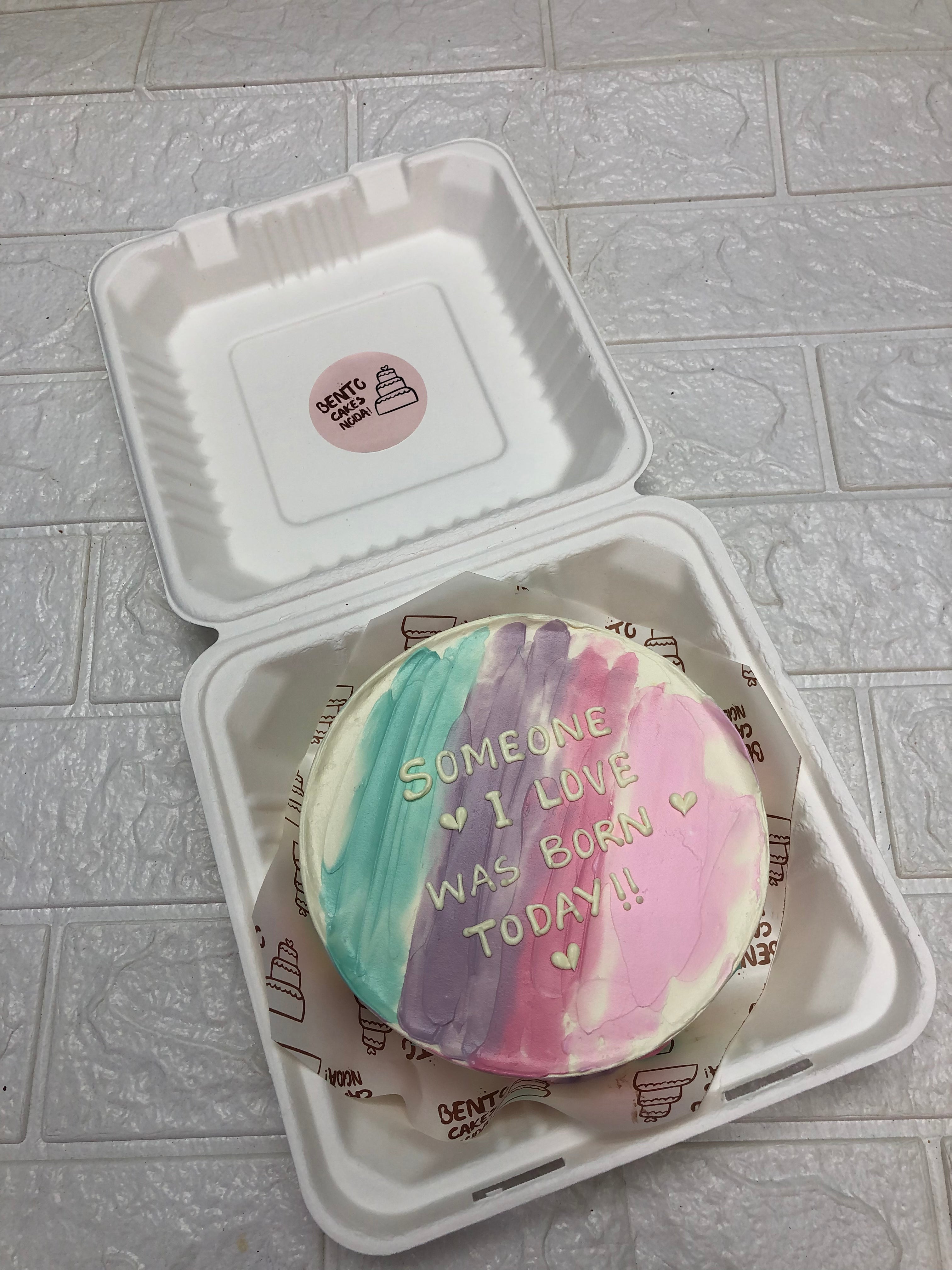 Aesthetic Shades Bento Cake