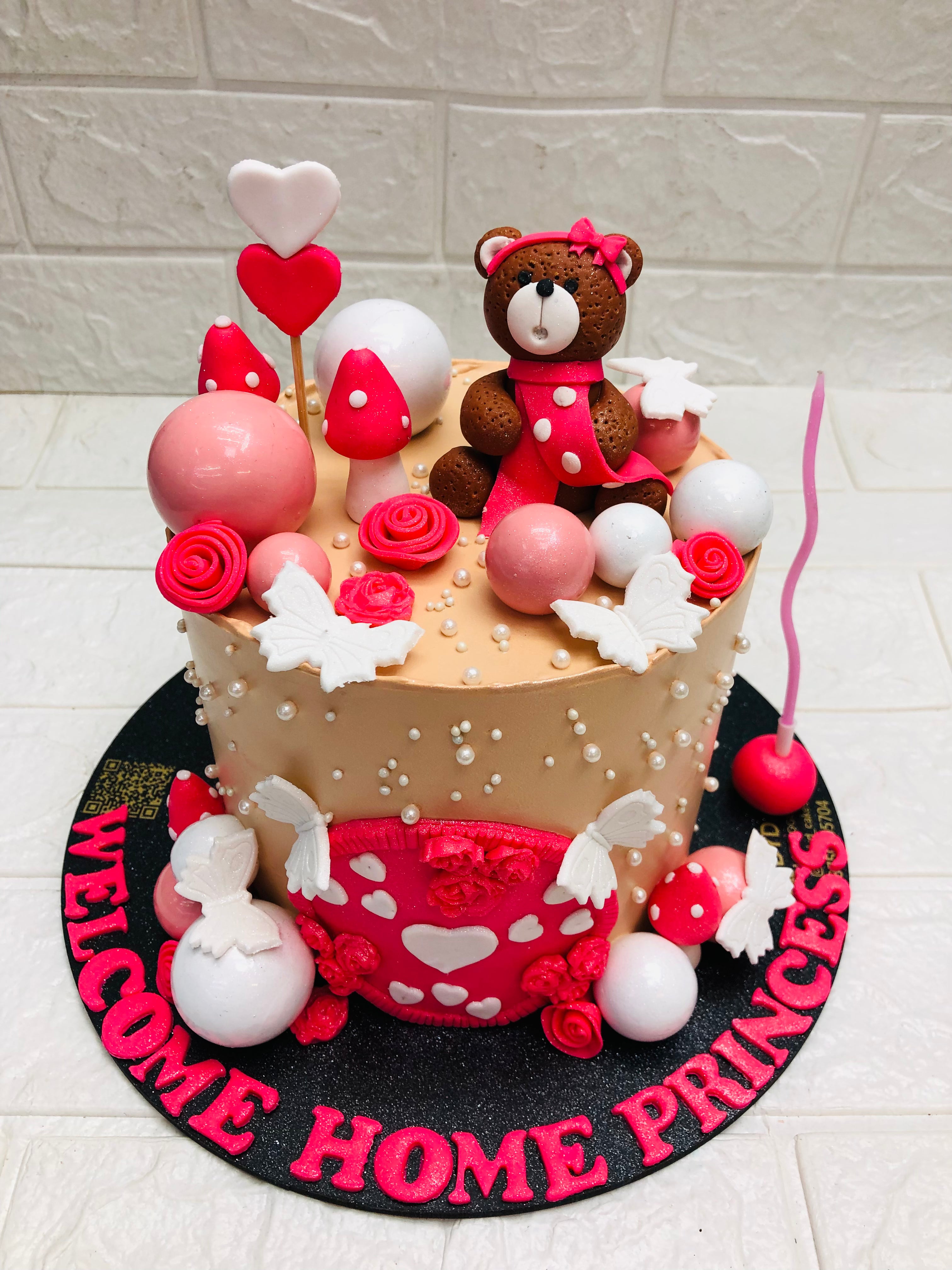 Welcome Home Princess Theme Cake