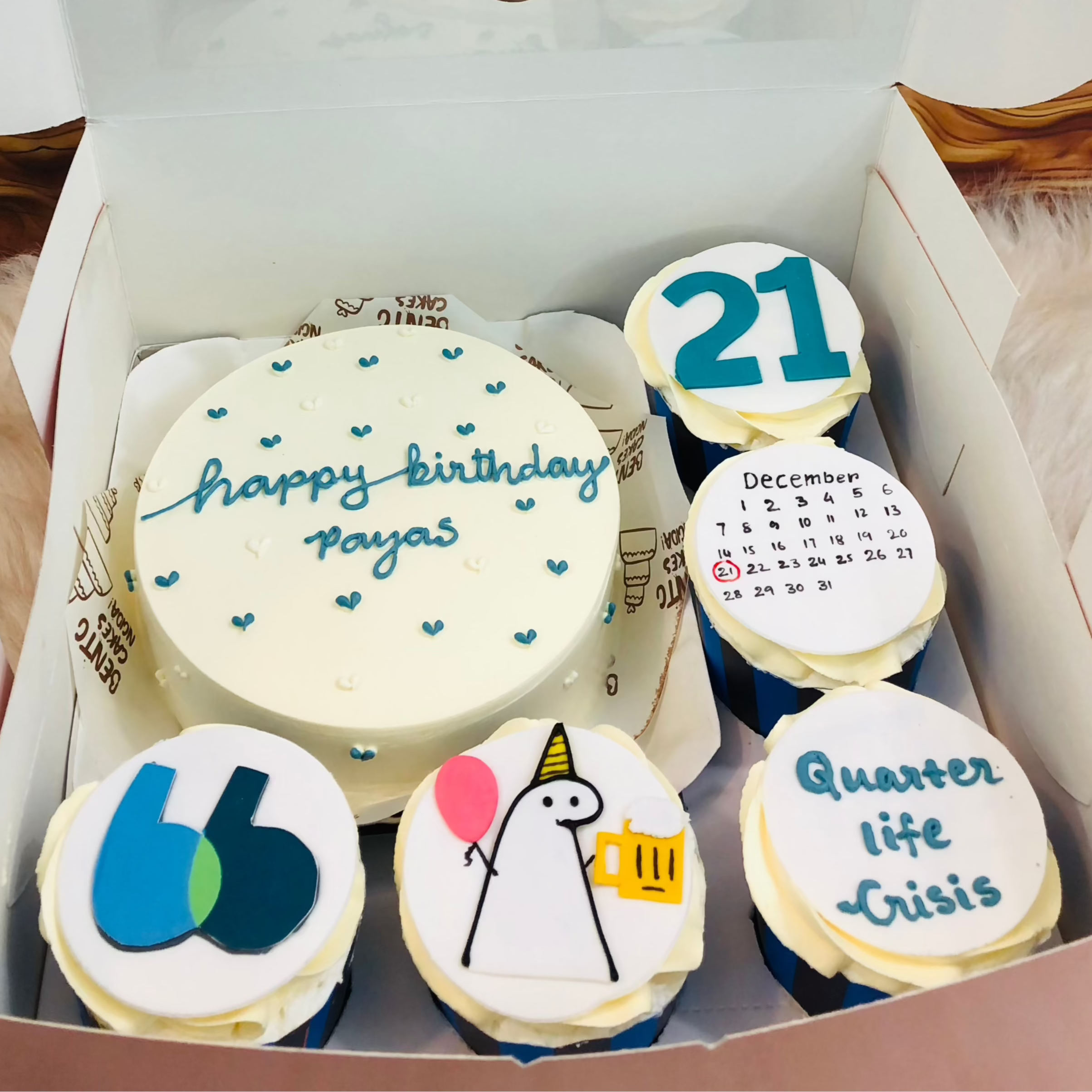 Mimi Theme Bento Combo Cake