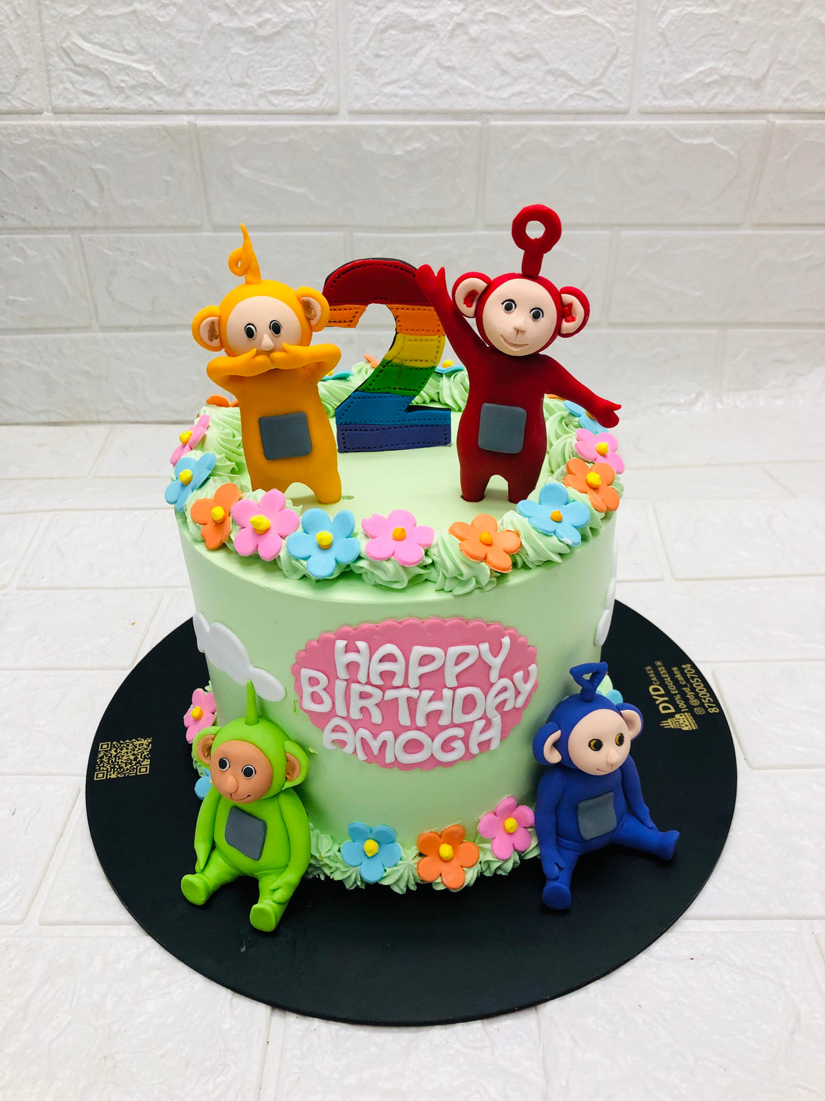 Teletubbies Theme Cake