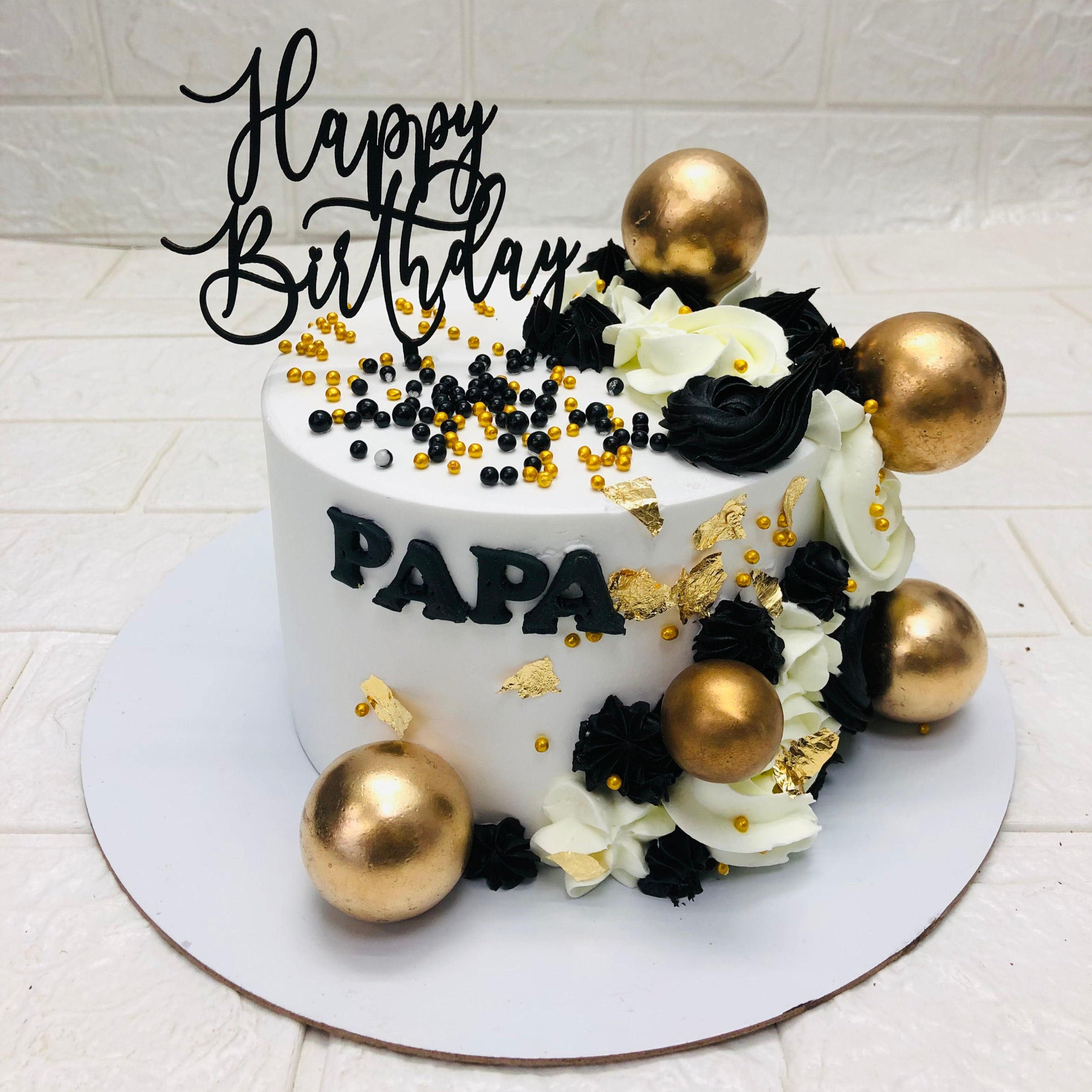 Fathers Birthday Customize Cake