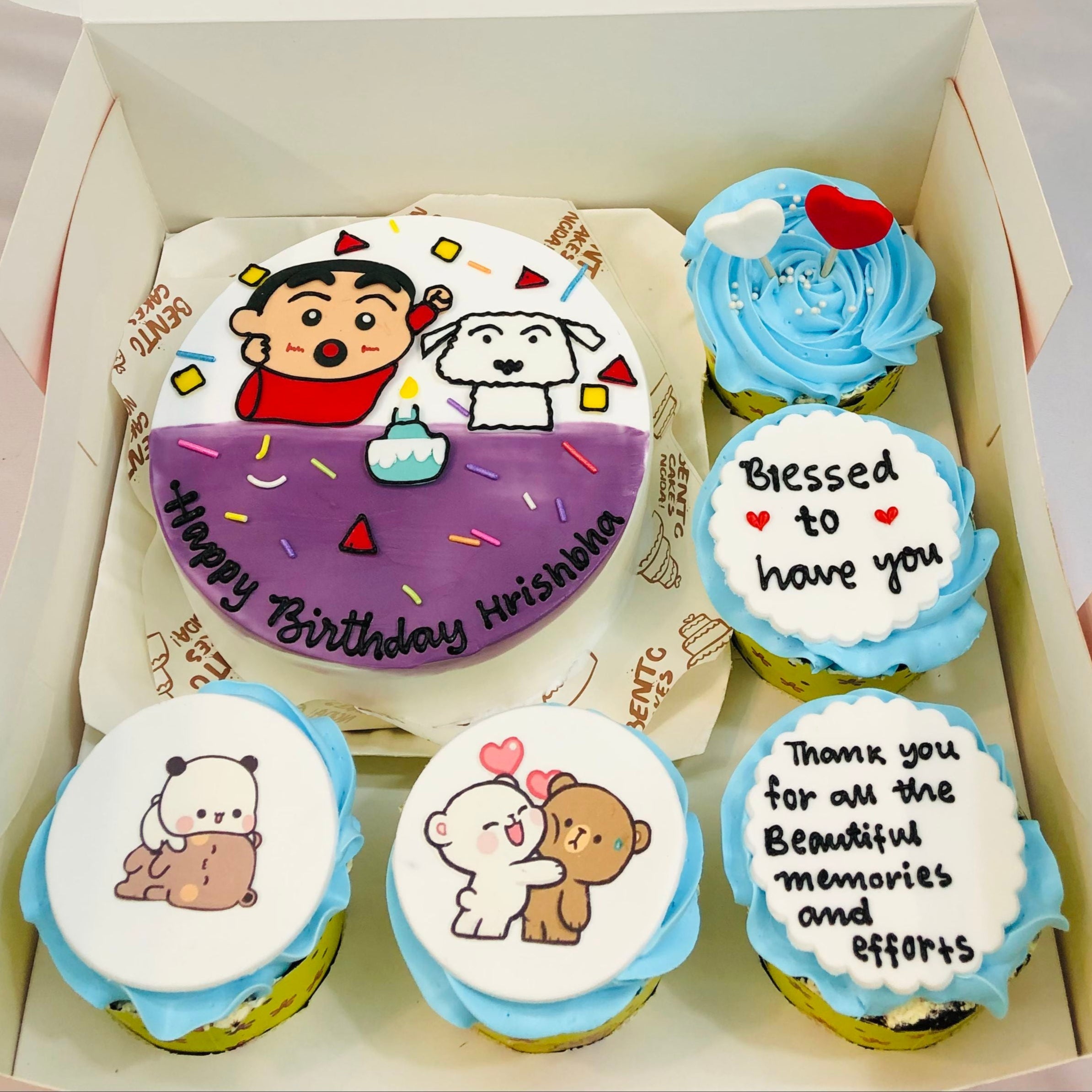 Bubu Dudu Shin Chan Bento Combo