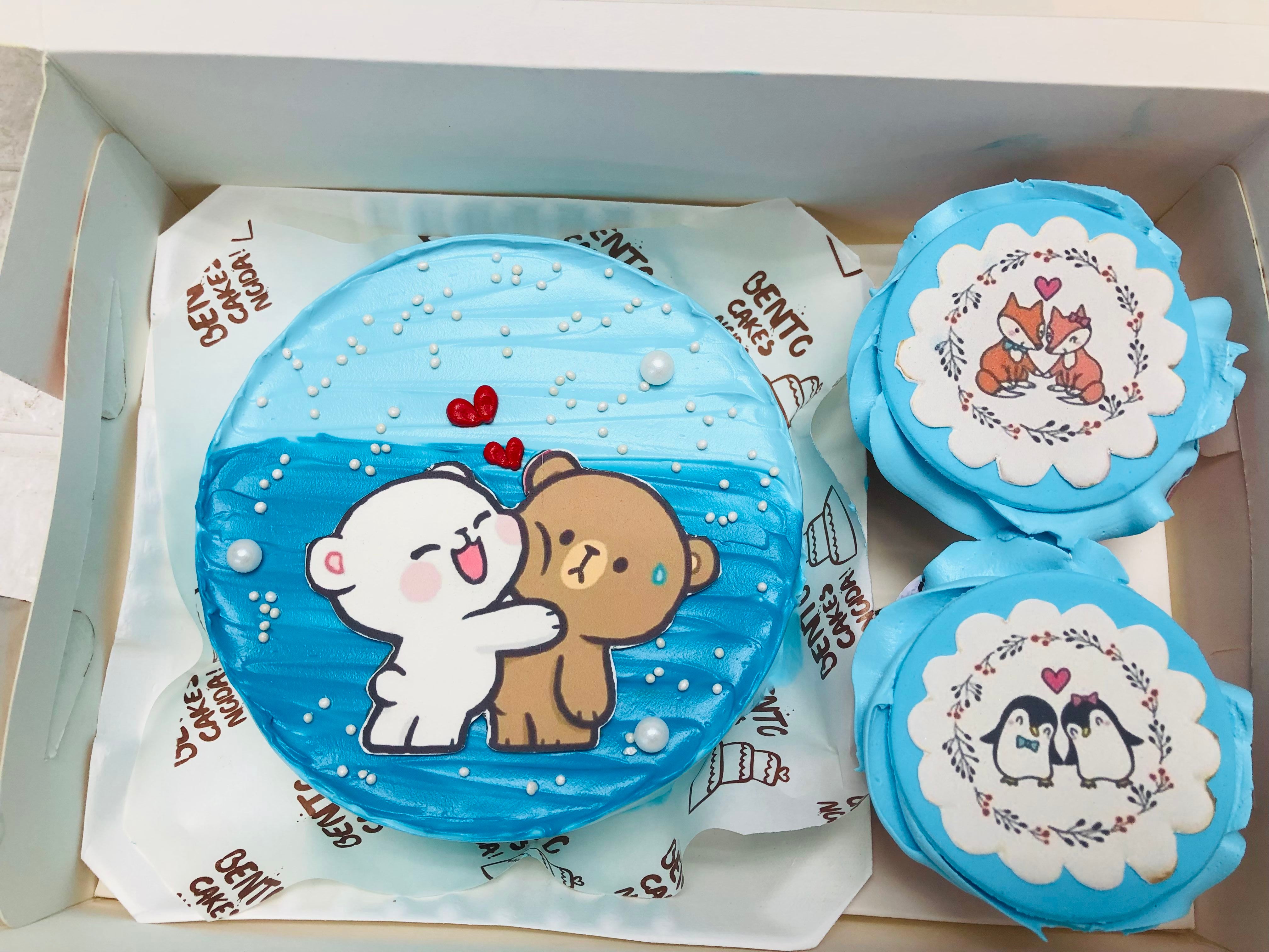 Bubu Dudu Blue Mini Bento Combo