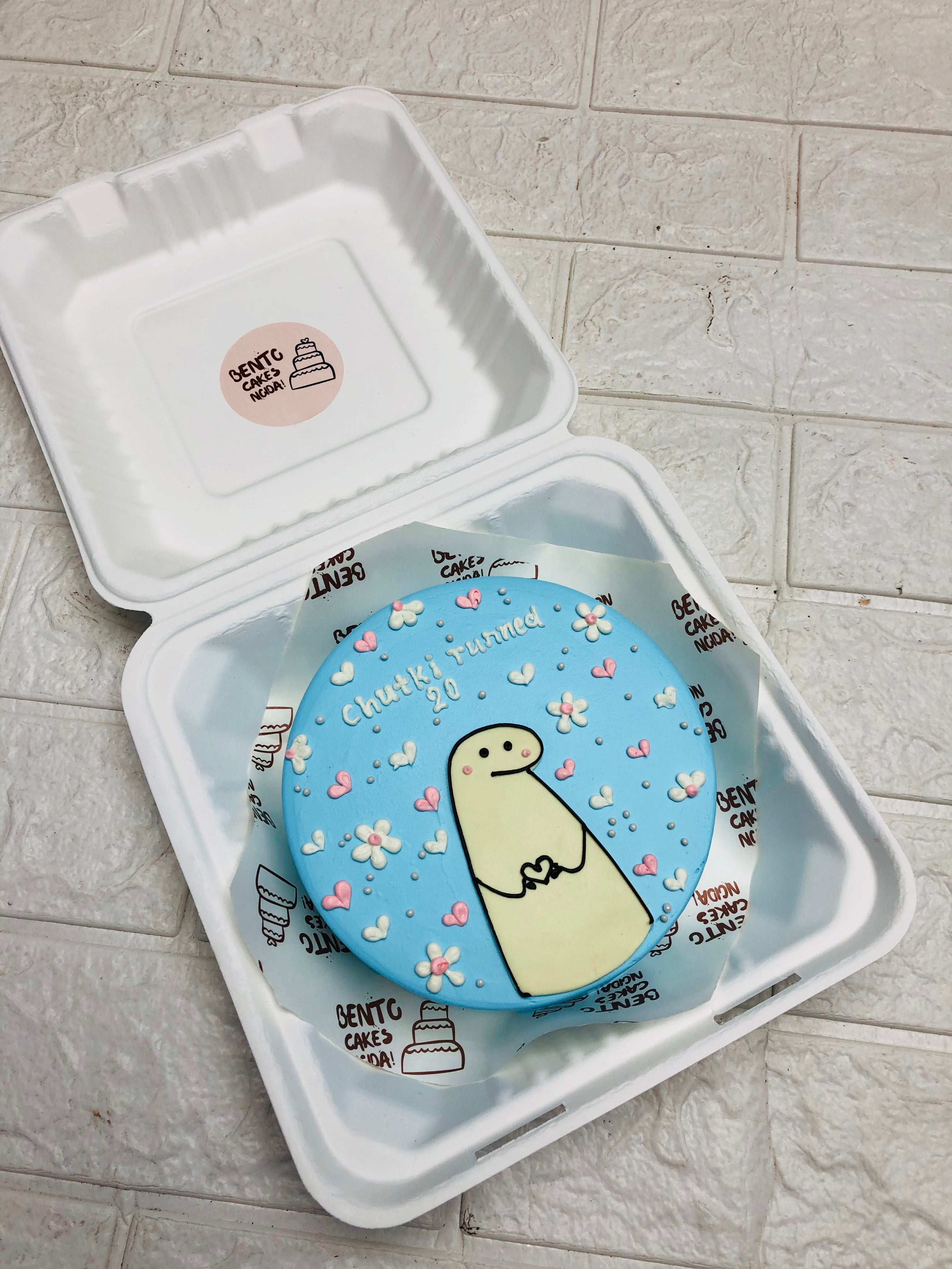 Mimi-Floral Theme Bento Cake