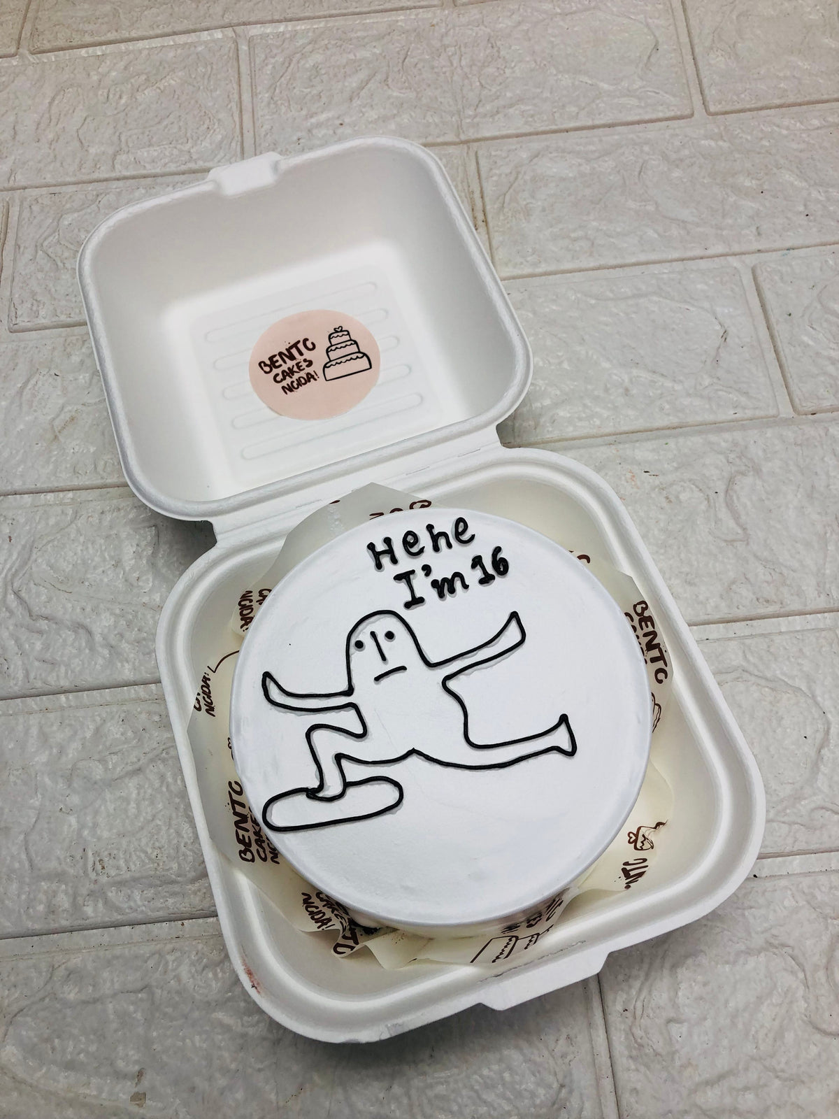 Cartoon Theme Bento Cake
