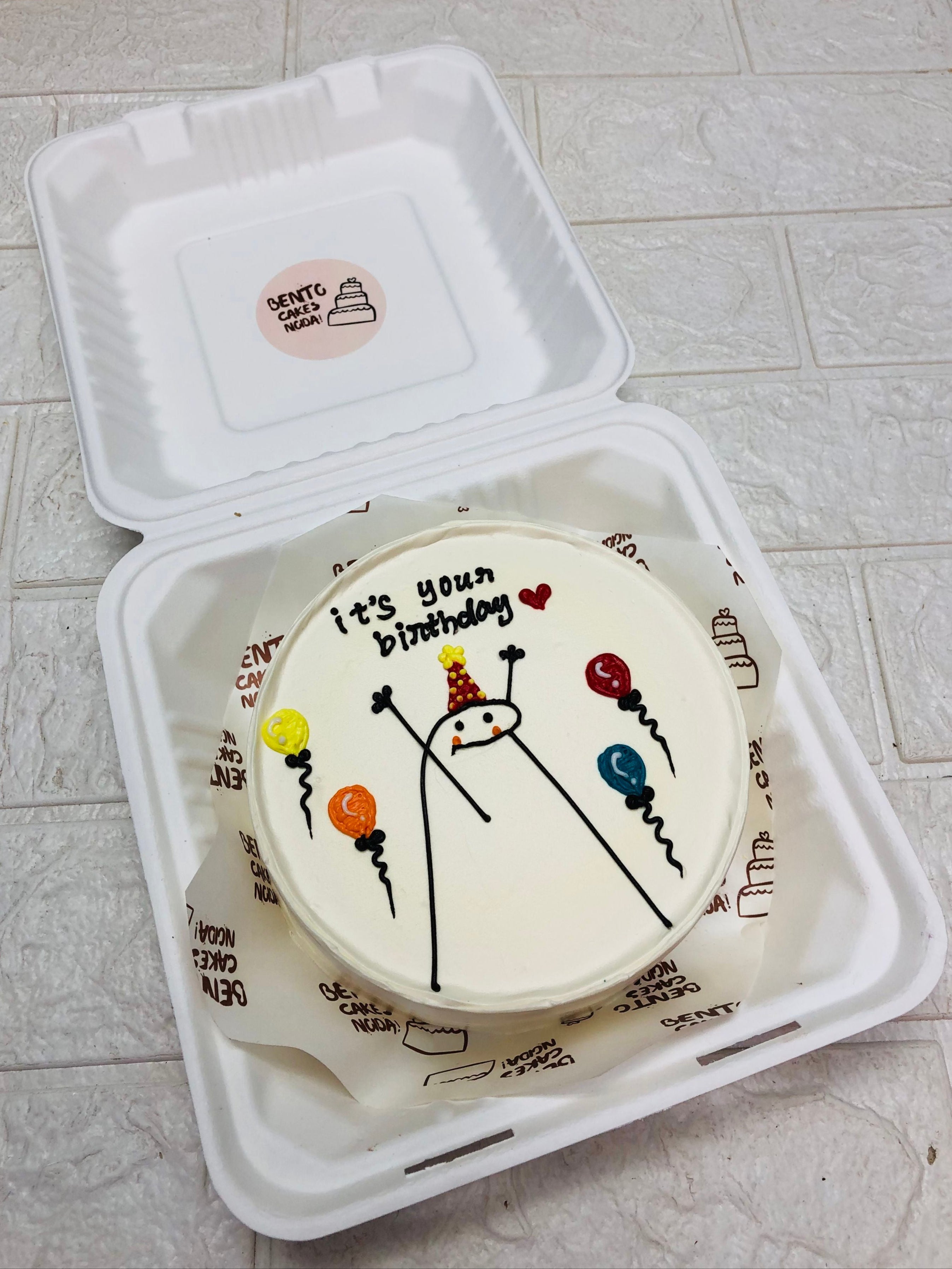 B'day Party Theme Mimi Bento Cake