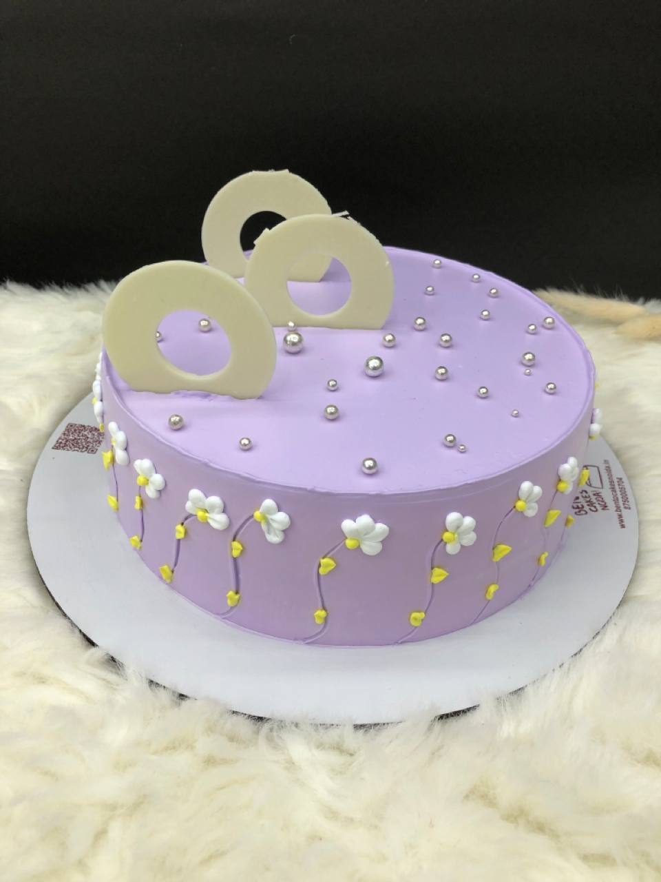 Royal Blackcurrant Delight cake