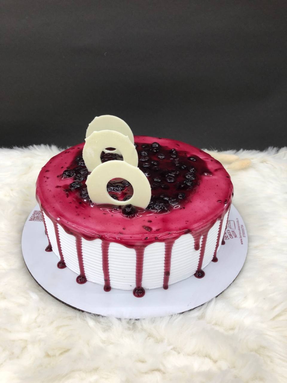 Blueberry Cream Fantasy cake