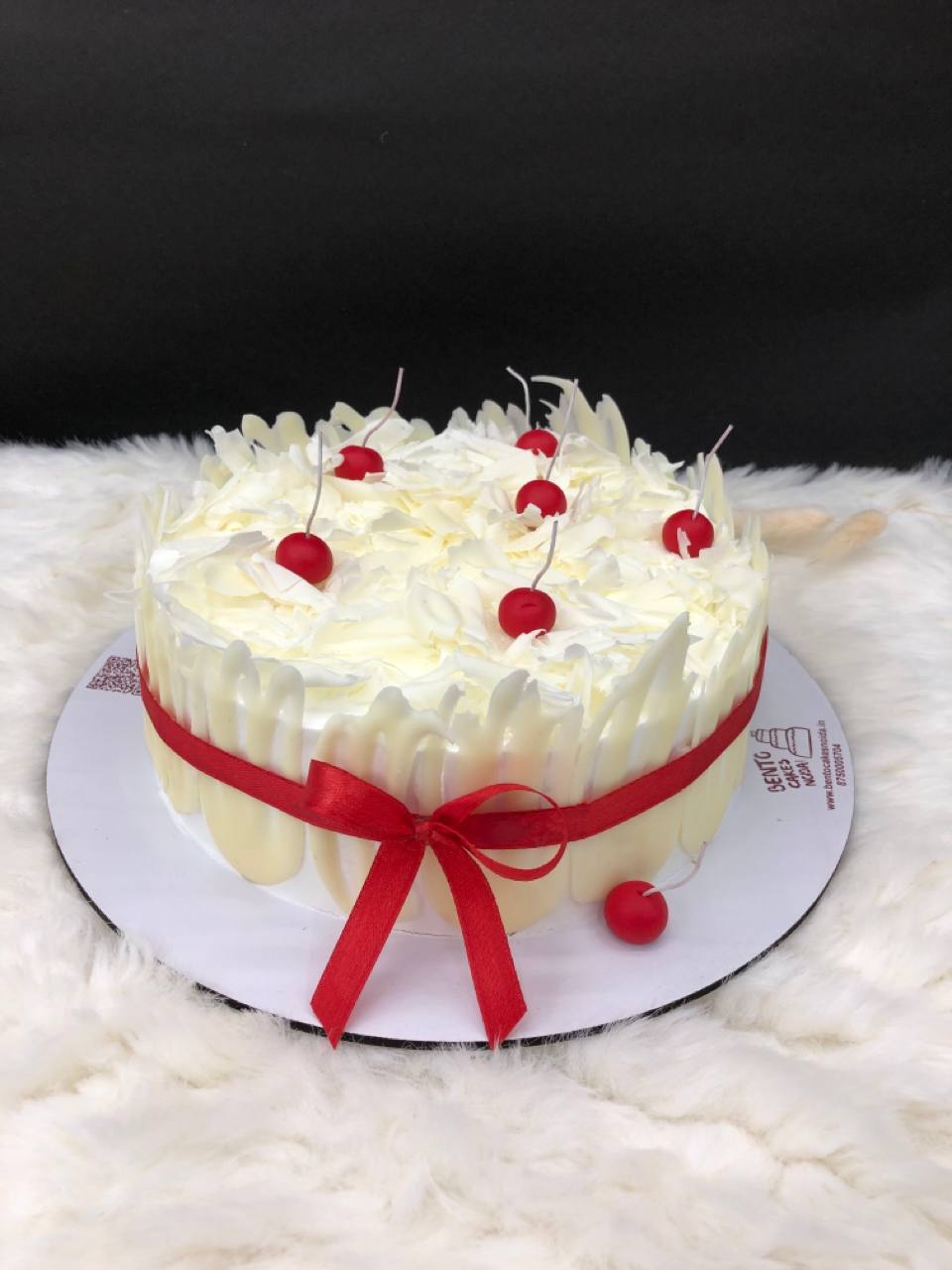 White Forest Cake