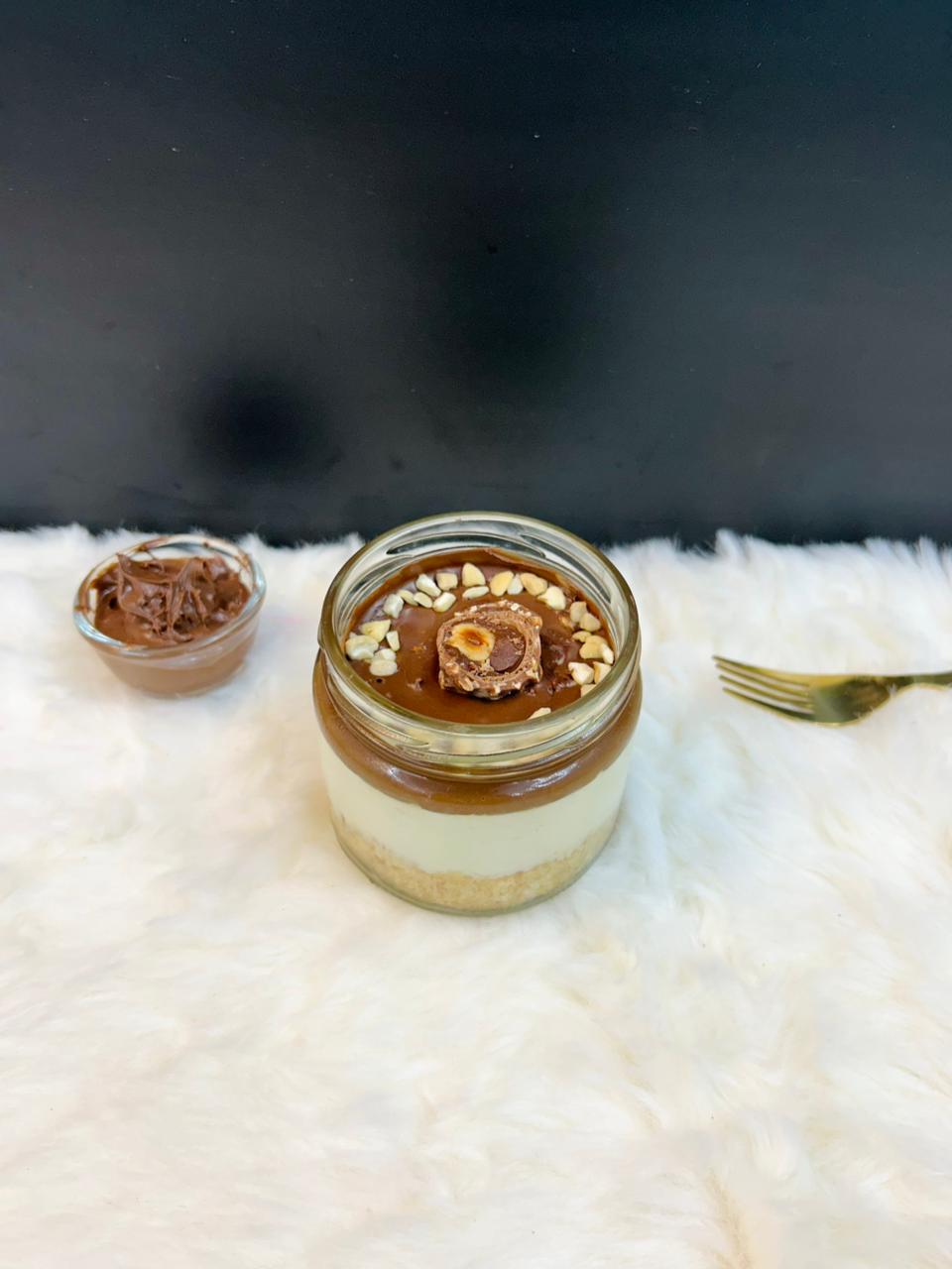 Nutella Cheesecake Jar