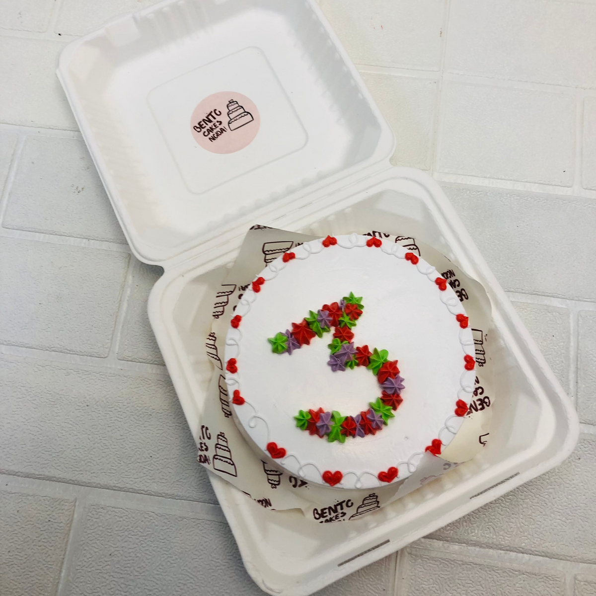 Beautiful Baby Bento Cake – Bento Cakes Noida