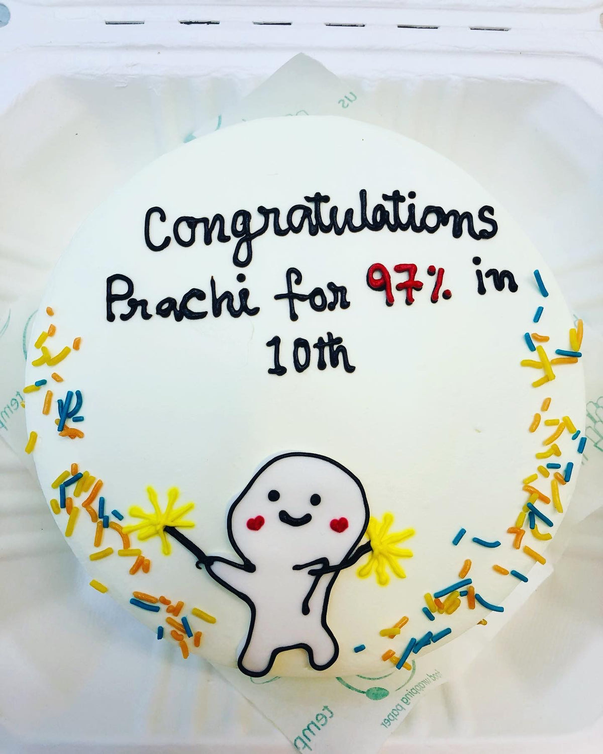 Bento Cake is designed for the students scored good percentage in class 10th.