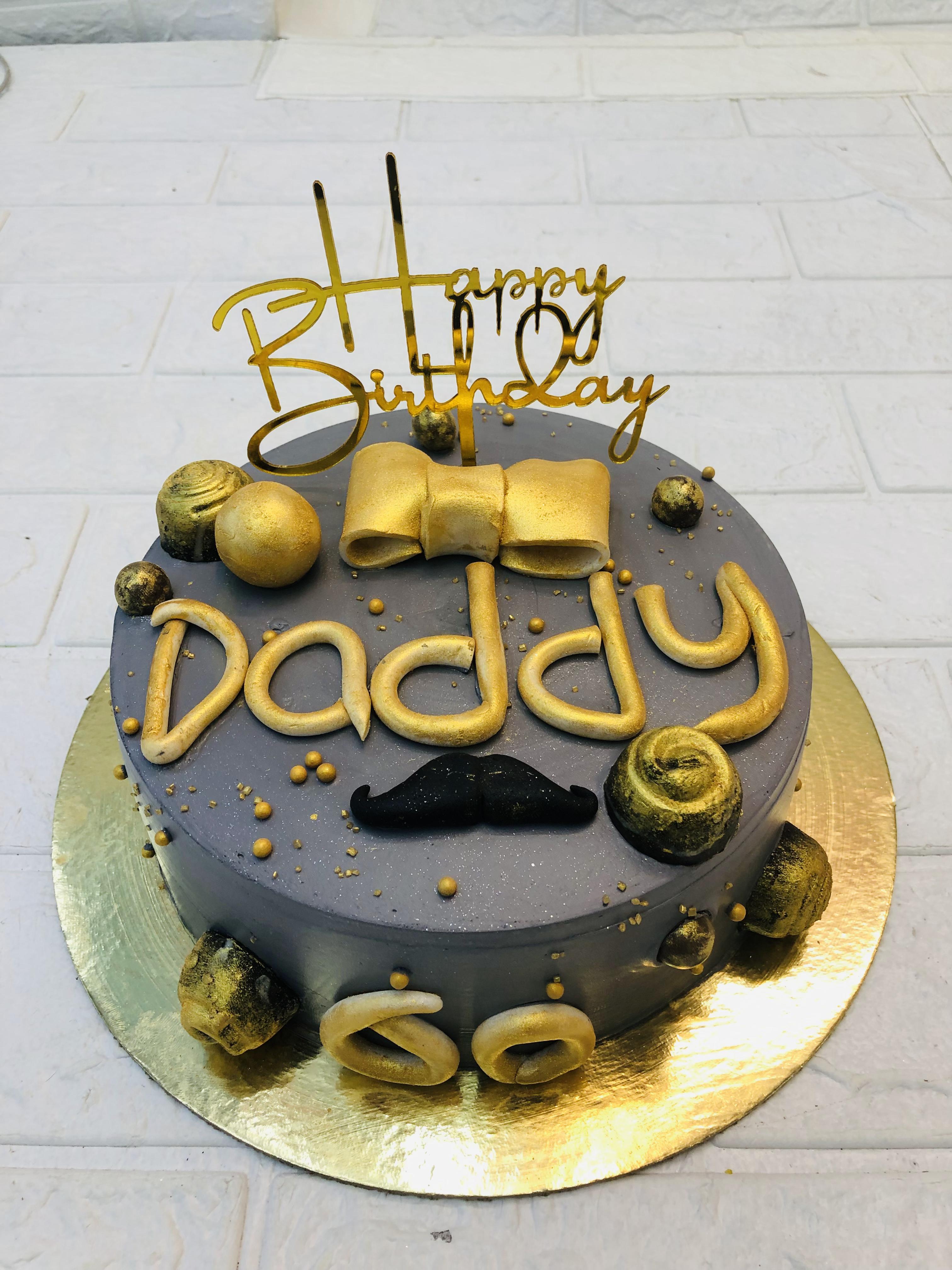 Daddy Theme Cake 2