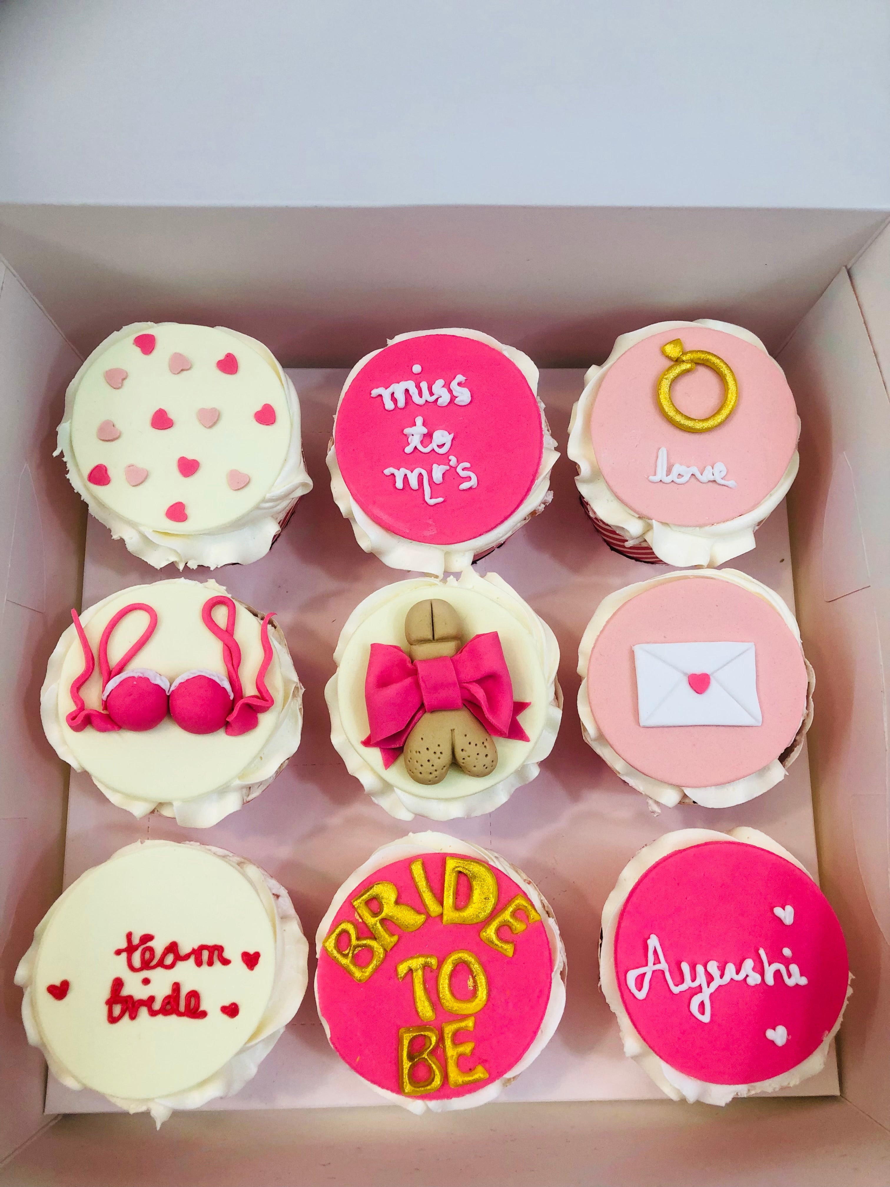 Bridal Cupcake Box – Miss to Mrs