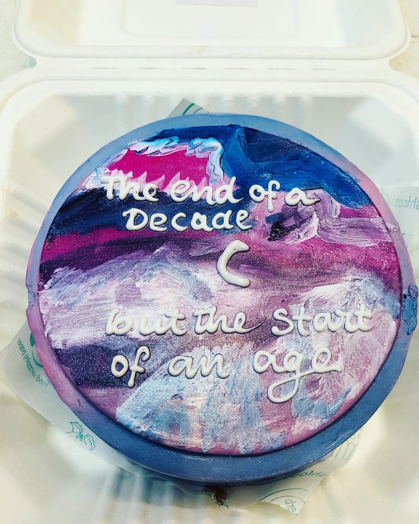 Bento cake is designed on Galaxy theme which is looking very realistic and taste is also awesome.