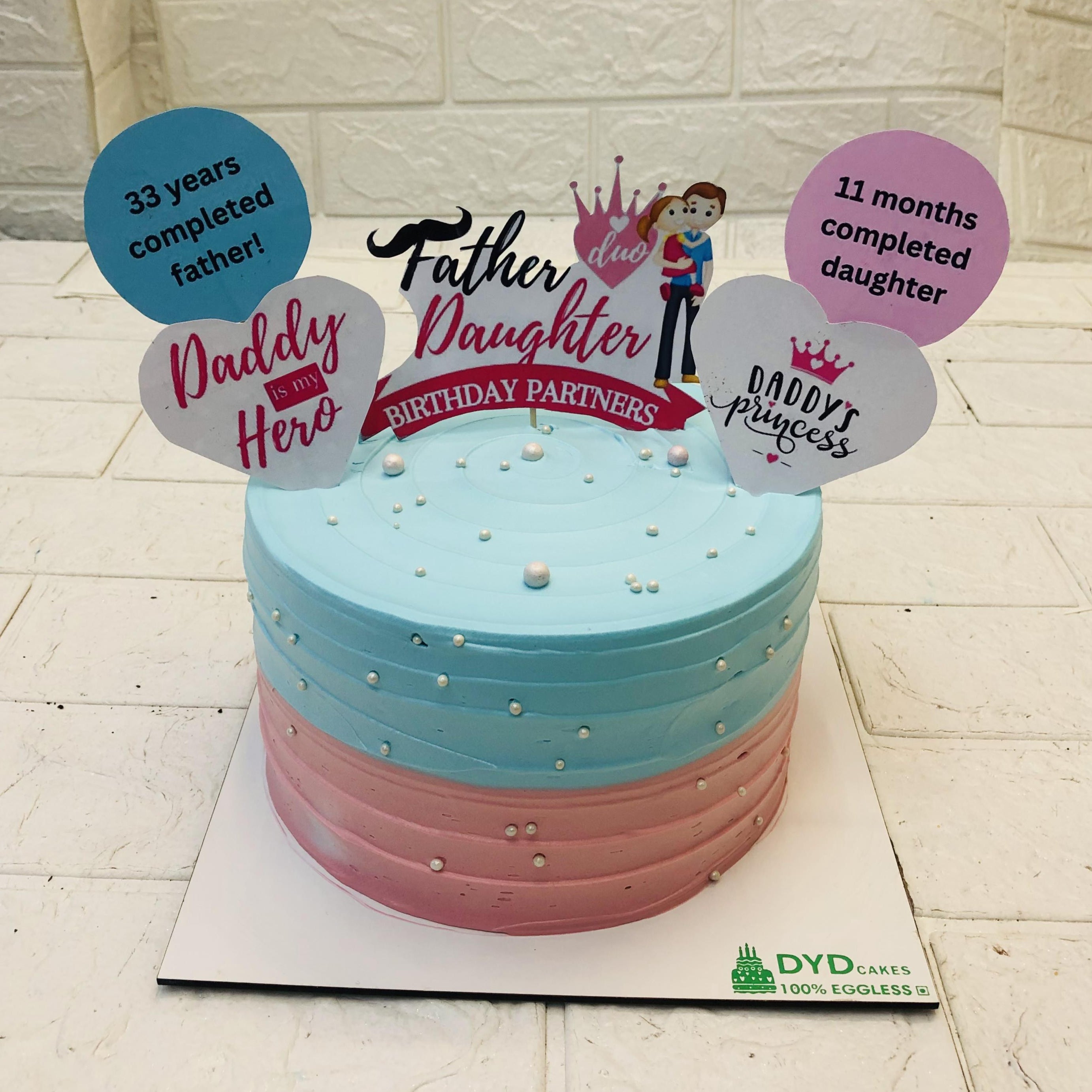 Hero Daddy Theme Cake