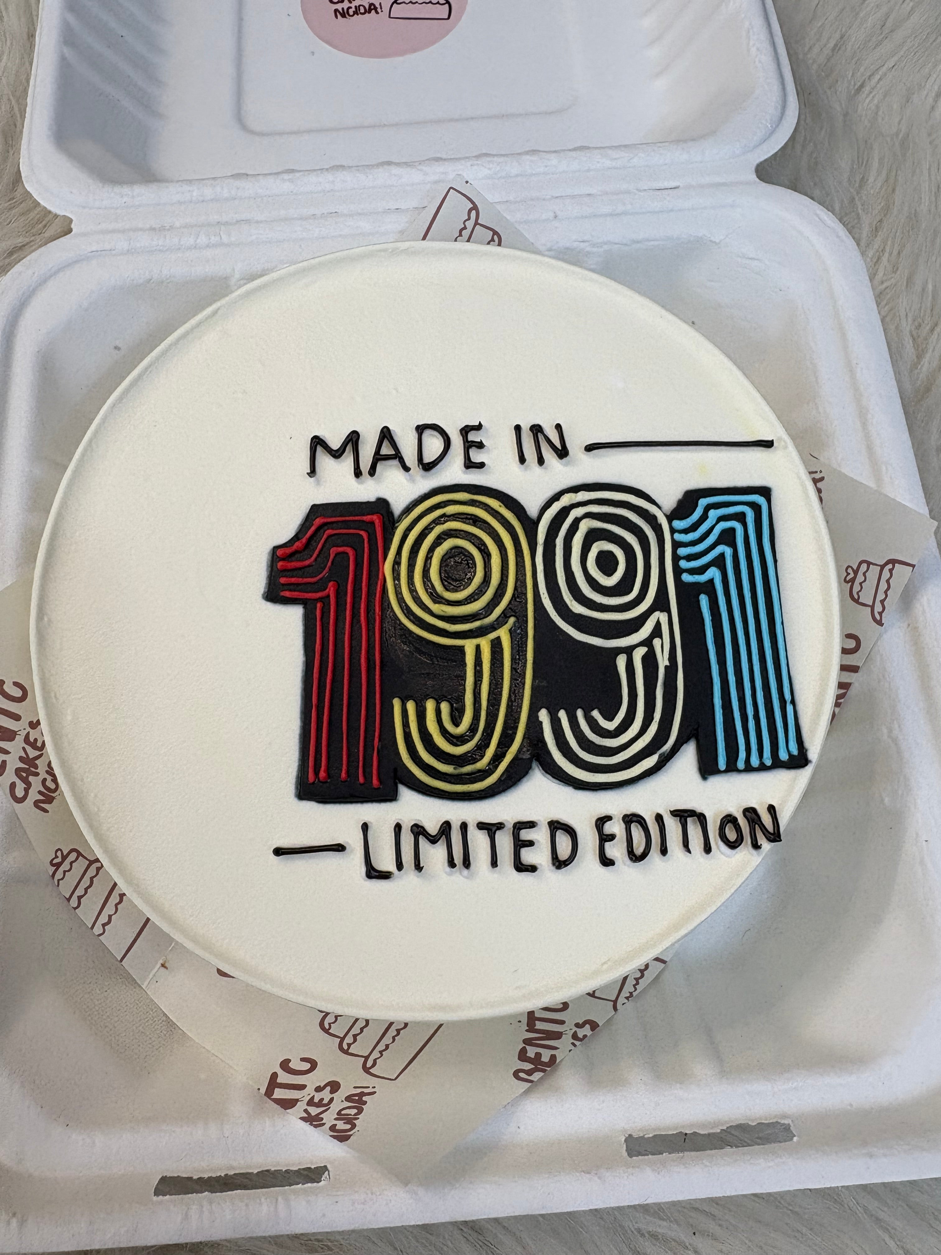 Limited Edition Bento Cake – Made in 2001