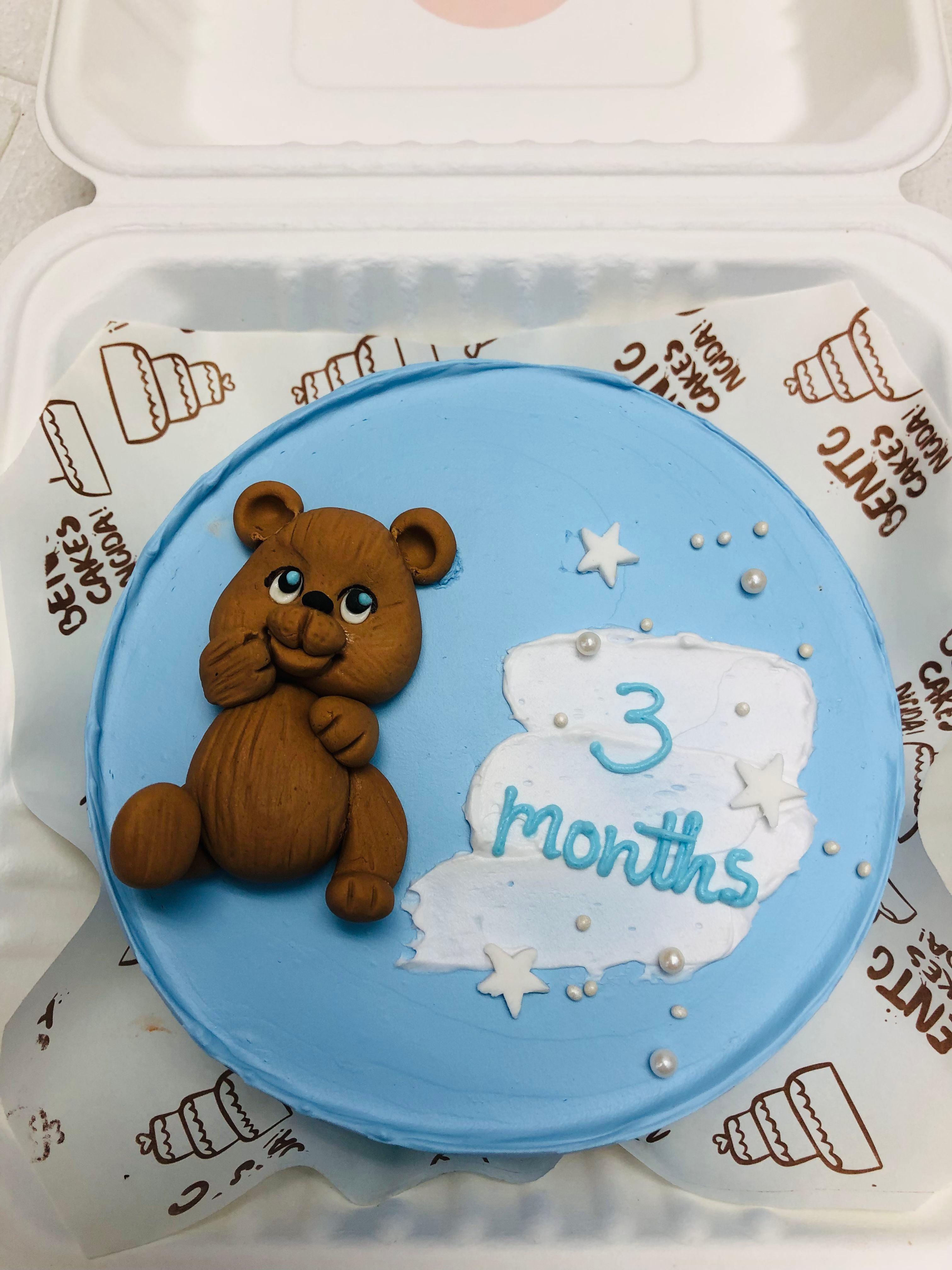 3 Month Bento Cake