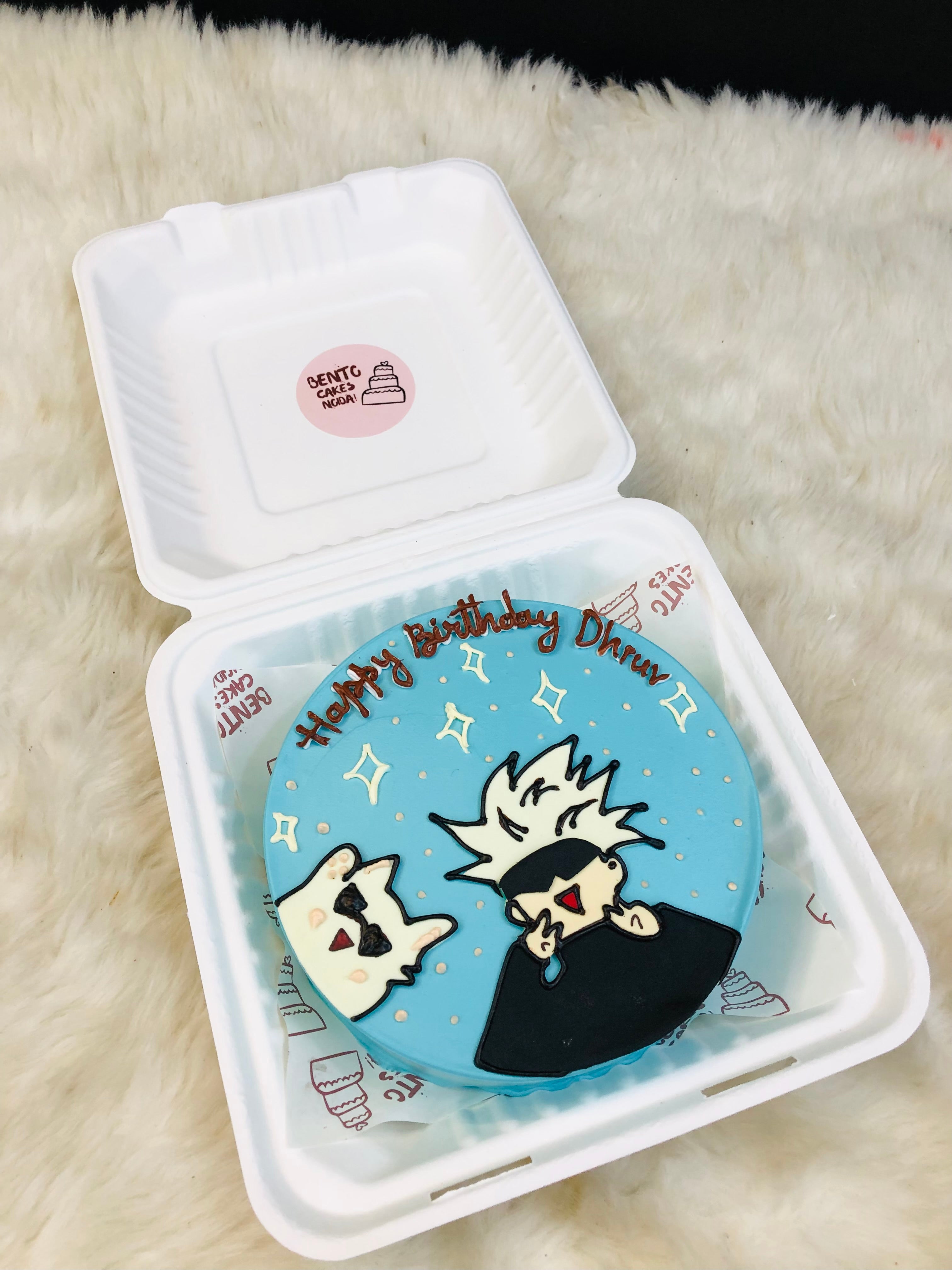 Anime Theme Bento Cake