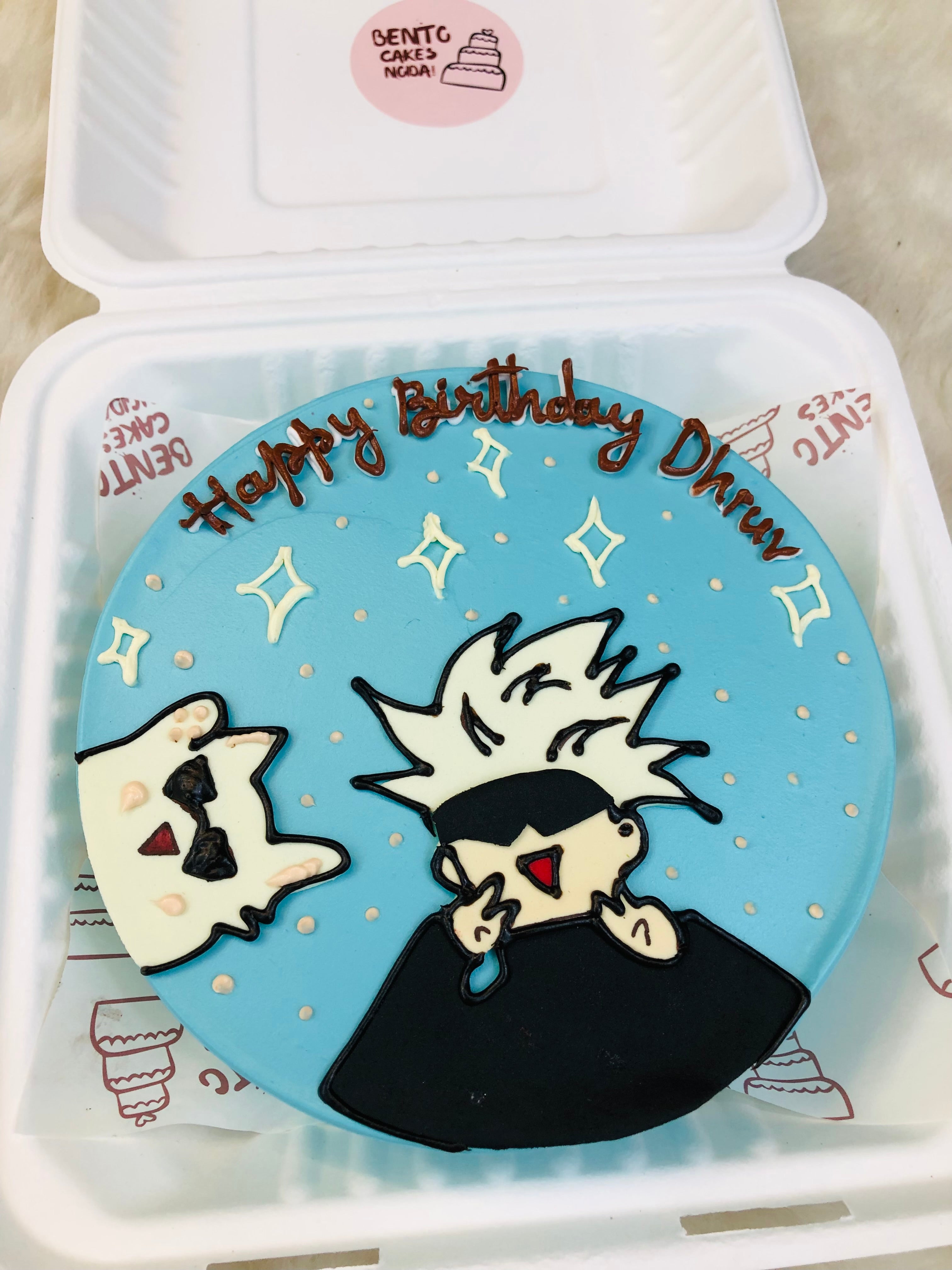 Anime Theme Bento Cake