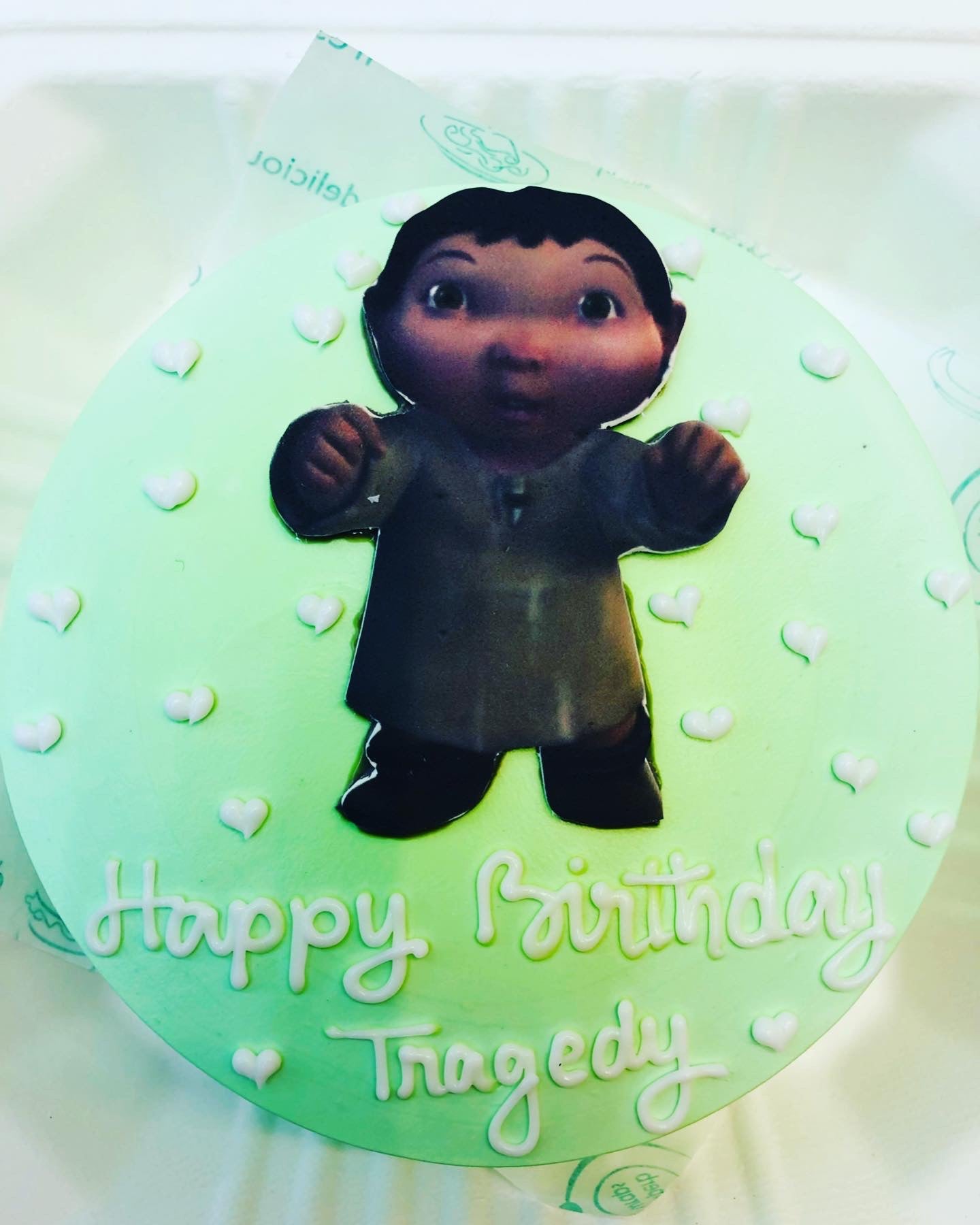 Ice Age Baby Theme Bento Cake