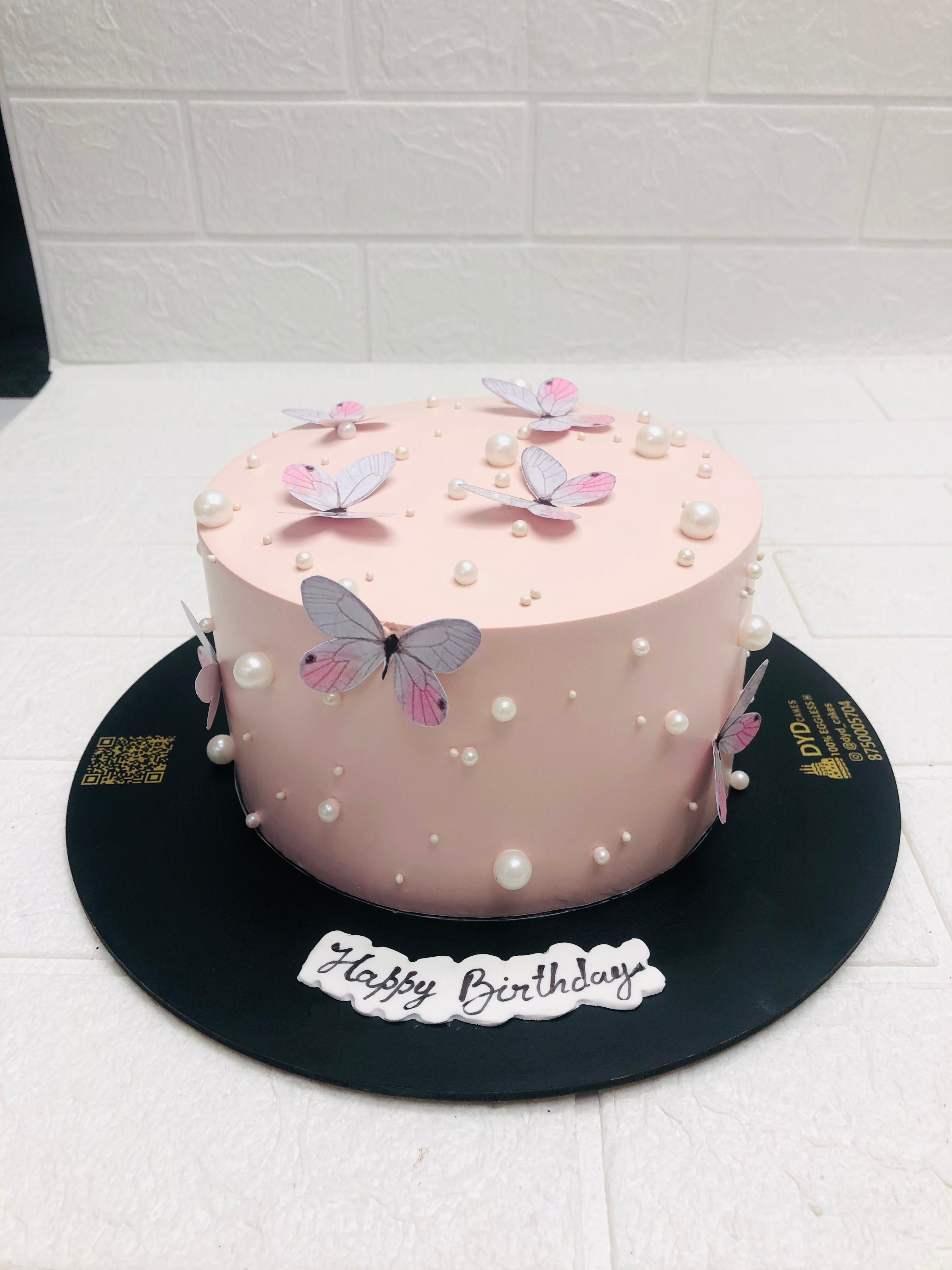 Pink Birthday Cake