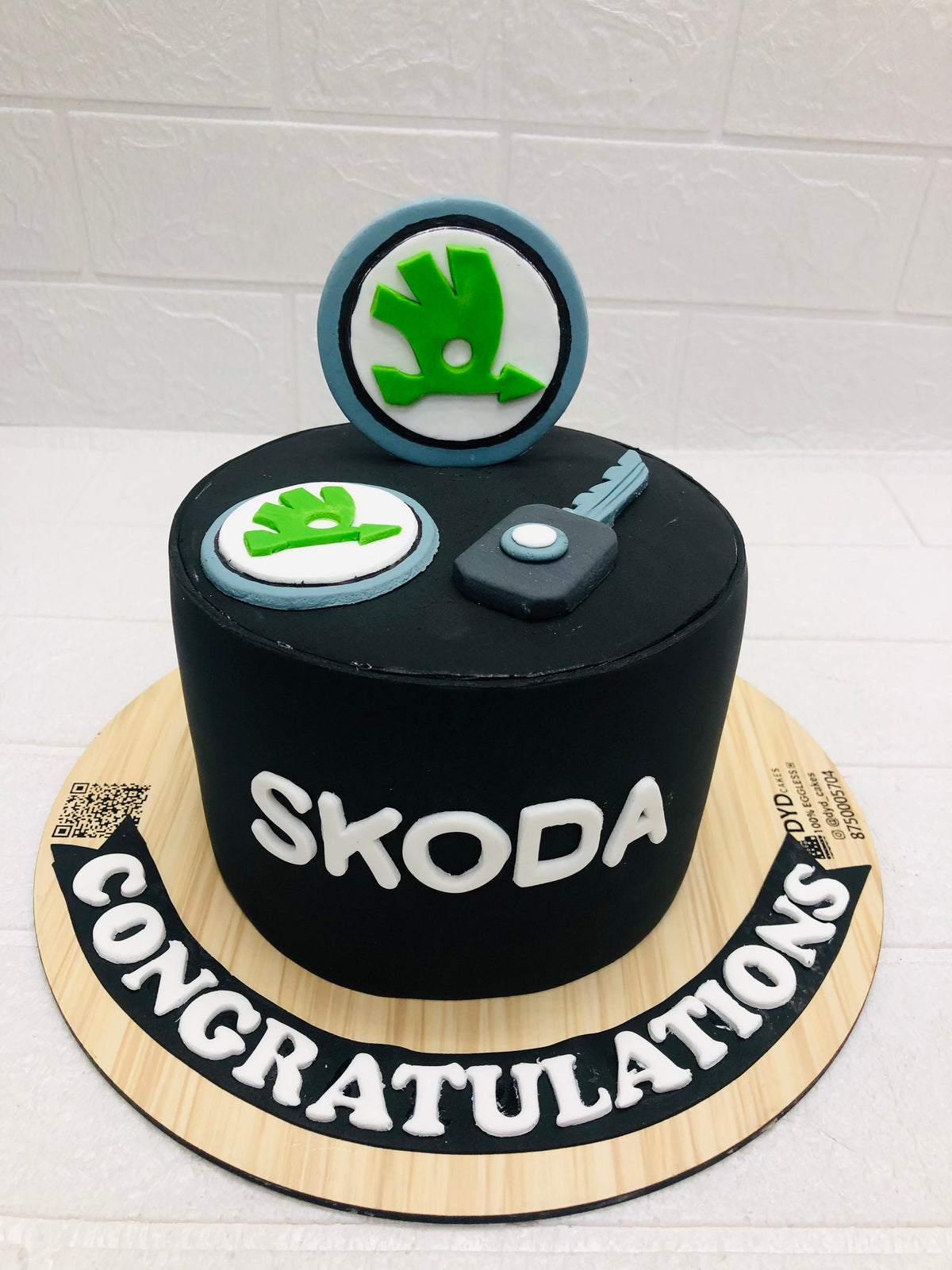 Skoda-Themed Celebration Cake