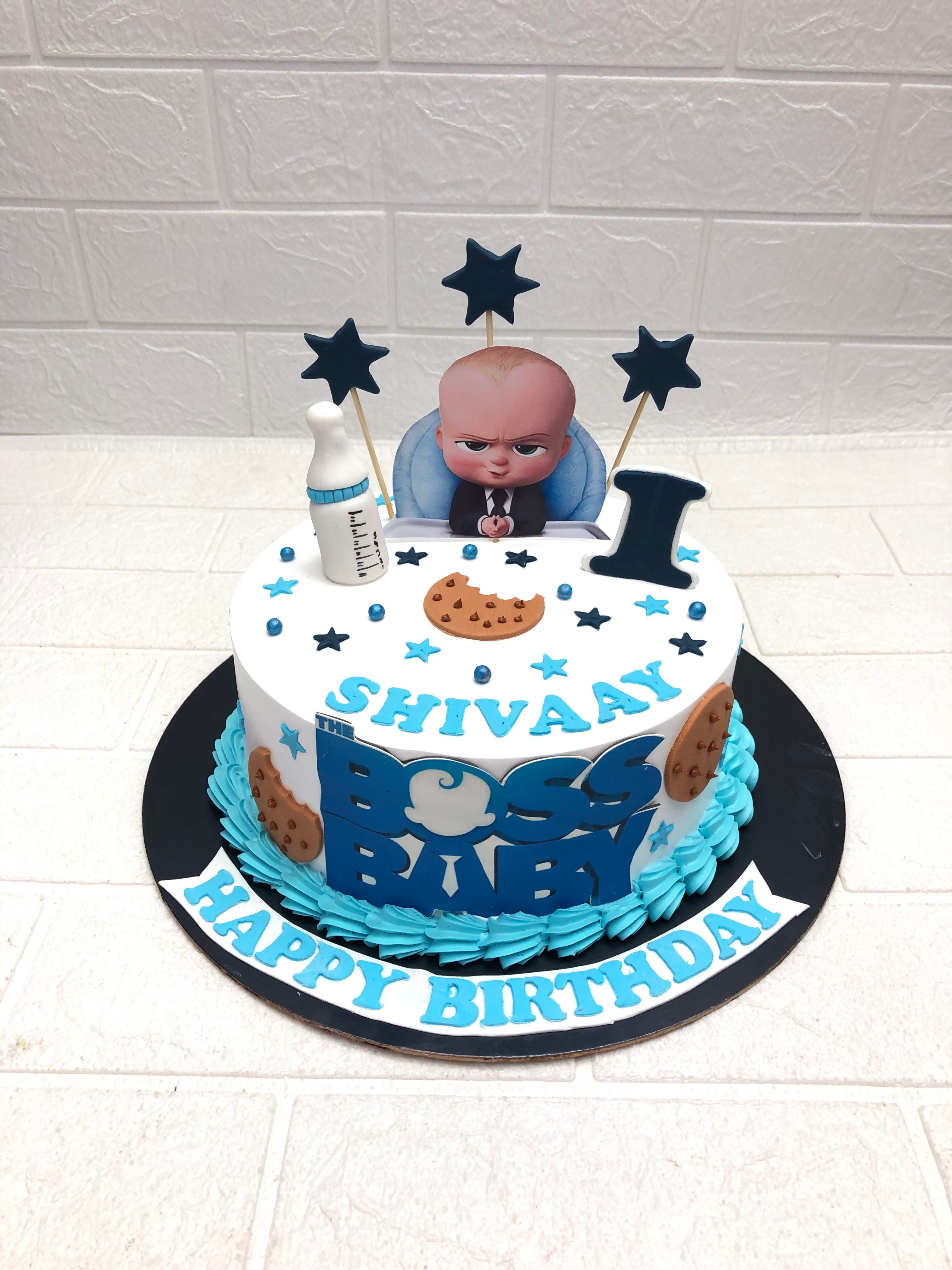 Boss Baby Birthday Cake
