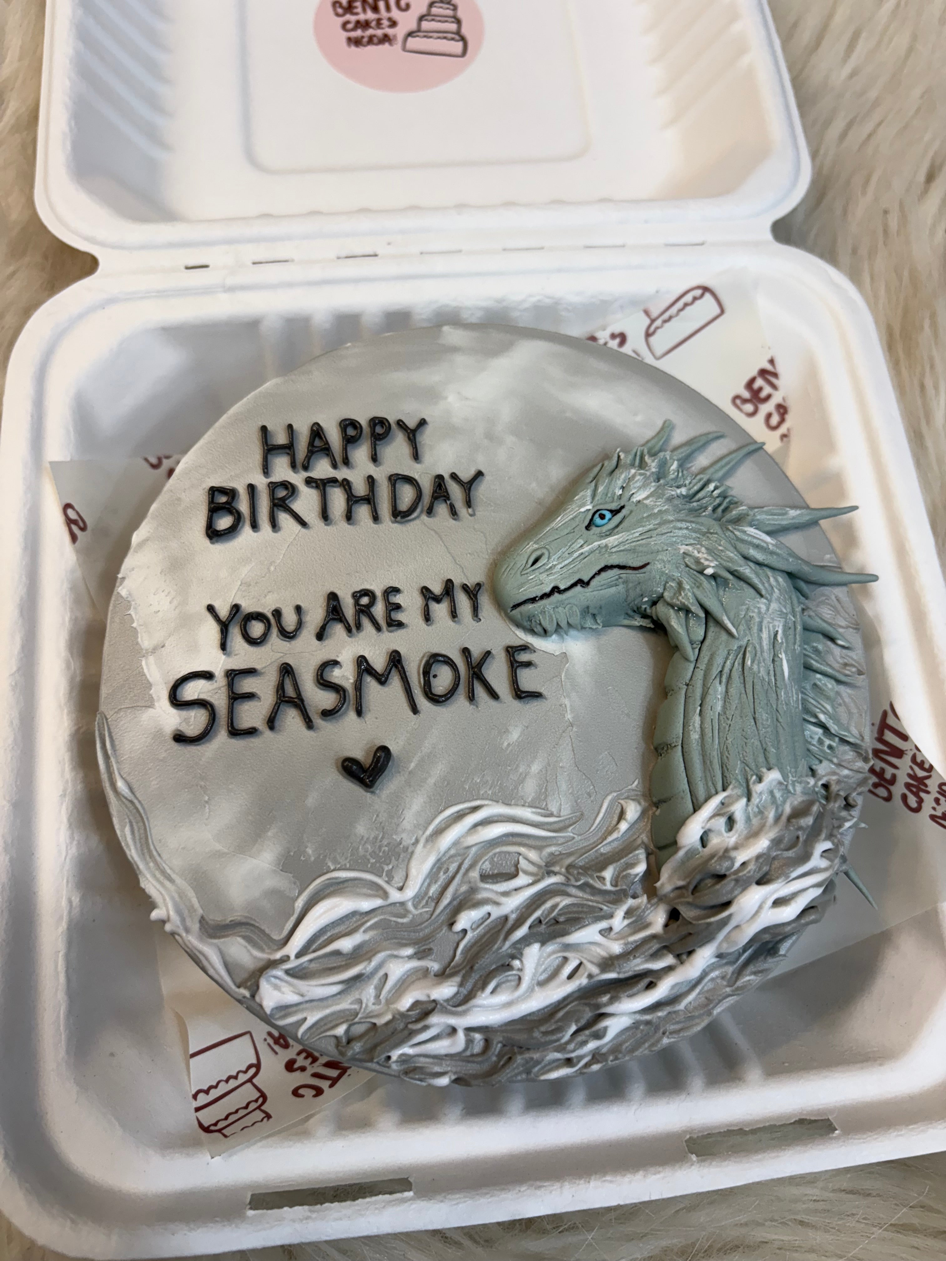 Dragon Fantasy Bento Cake – Seasmoke Birthday Special
