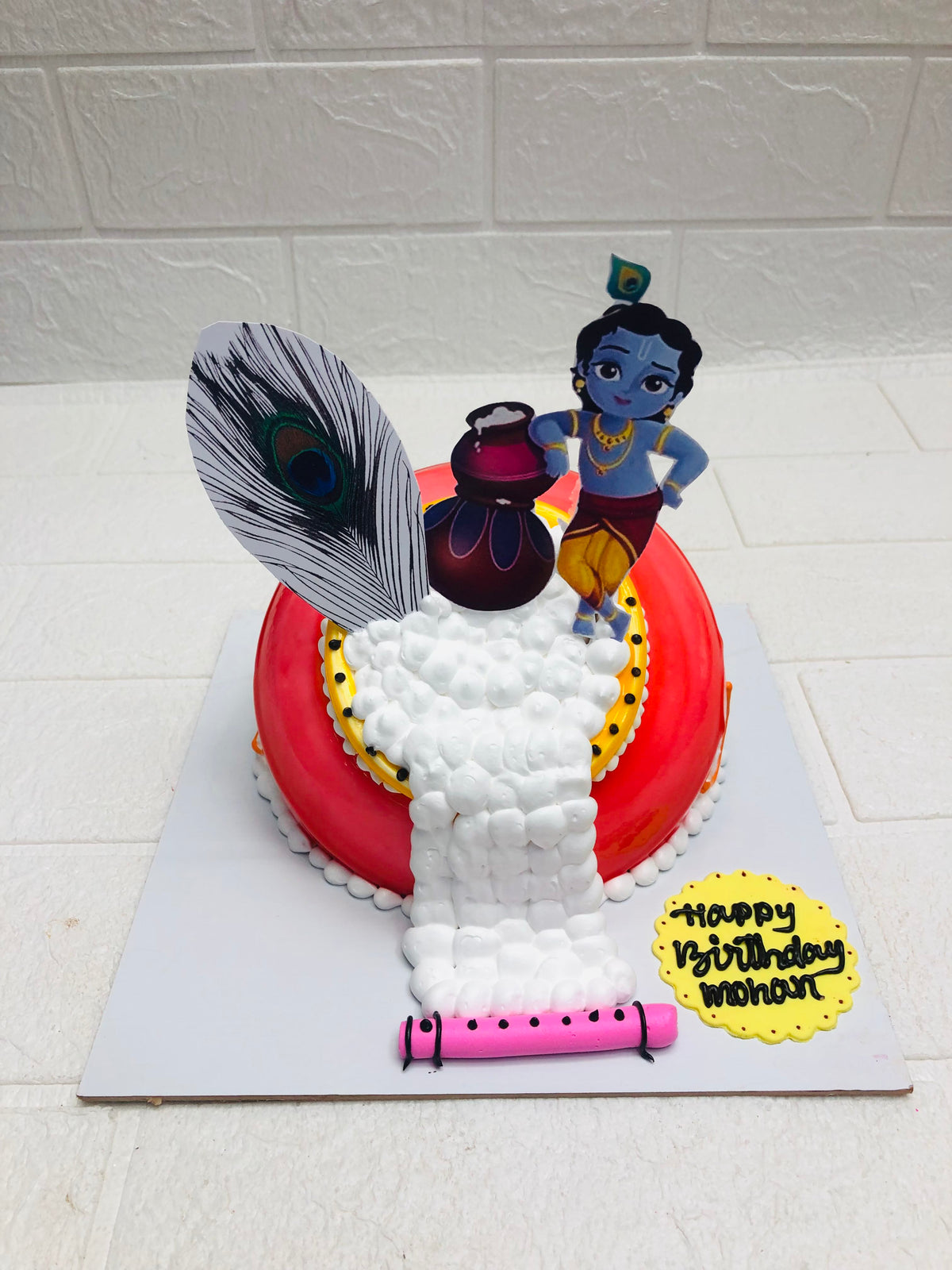shri Krishna Birthday Cake